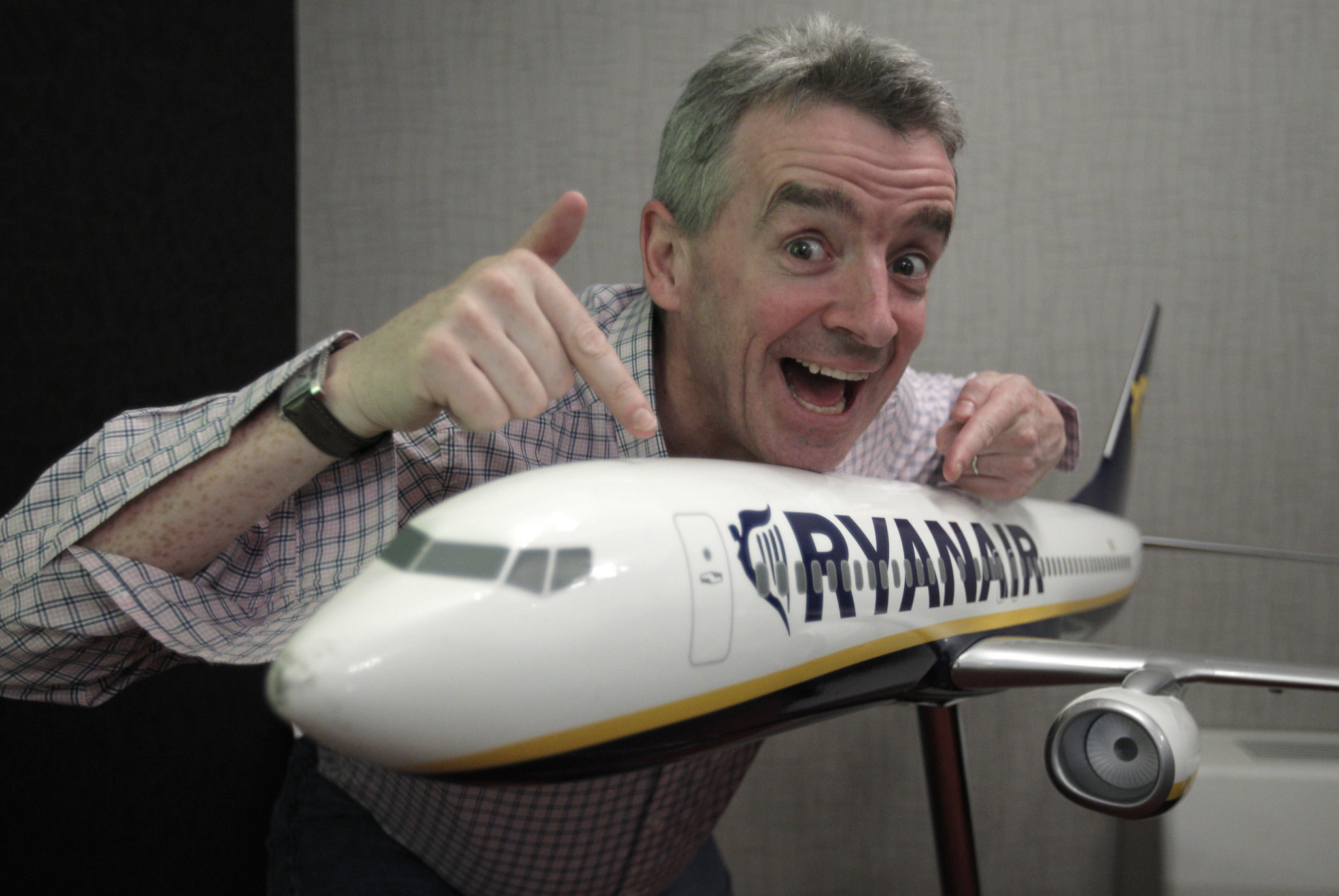 Diez perlas del jefe de Ryanair, Michael O»Leary