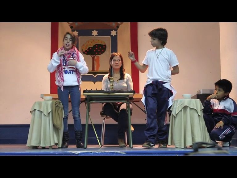 Los niños de San Ildefonso calientan sus voces para el Sorteo de Navidad
