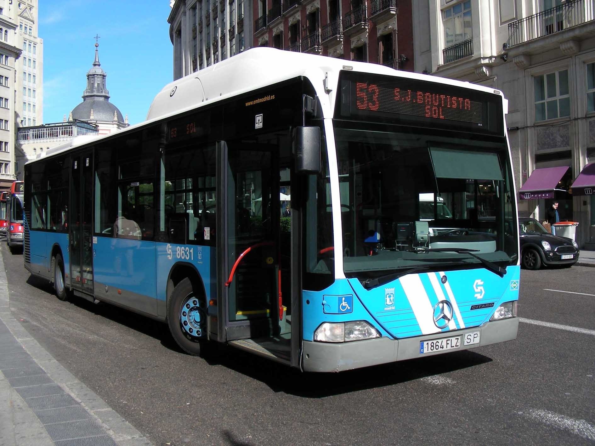 EMT prevé obtener en 2013 ingresos totales por valor de 531,1 millones de euros y adquirir 42 autobuses nuevos