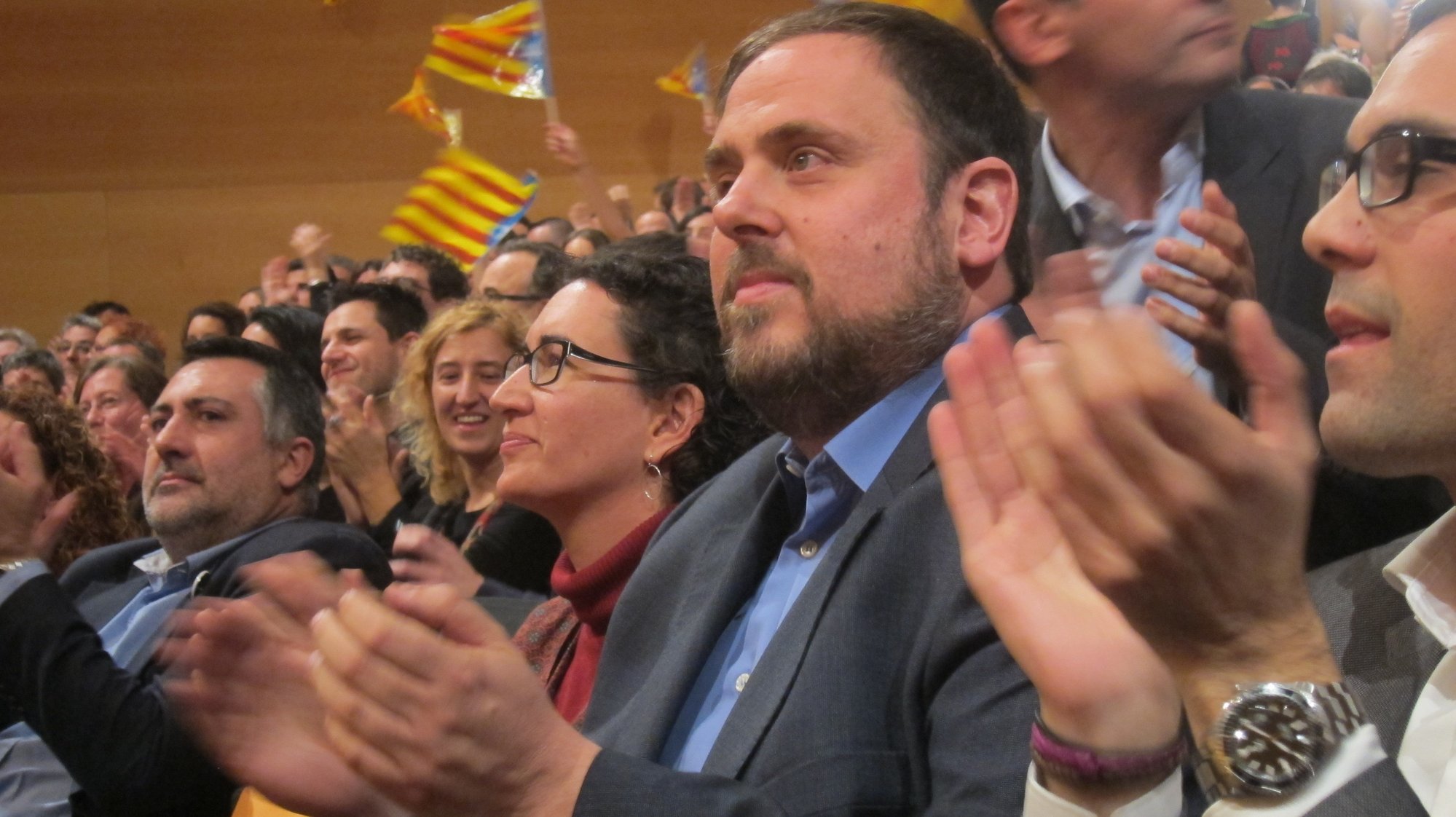 Junqueras afirma que en esta jornada se escribe el prólogo de la «libertad» de Catalunya