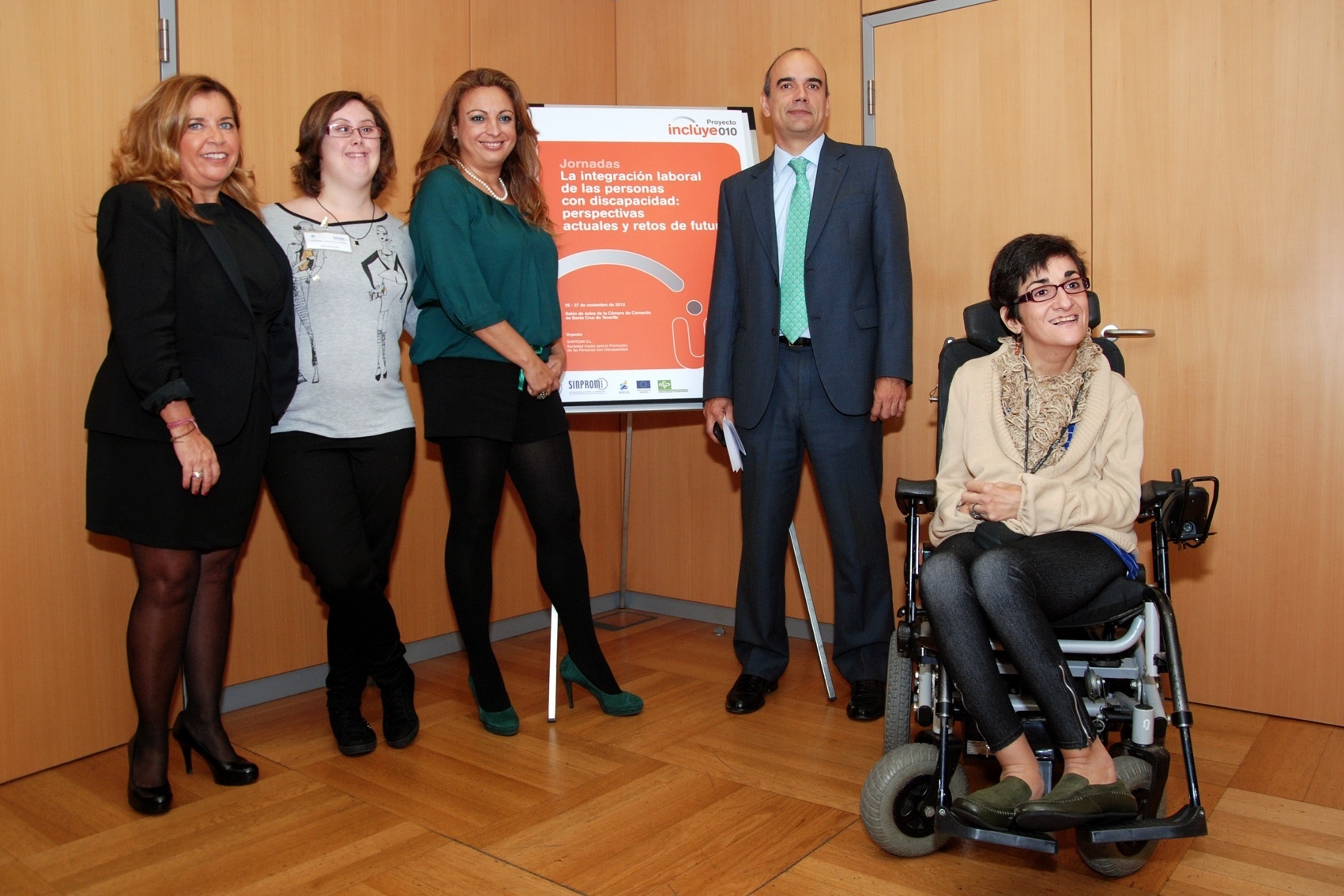 El Cabildo de Tenerife y la Cámara abogan por fomentar la integración laboral de las personas con discapacidad