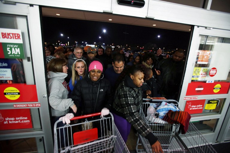Los estadounidenses se gastan más de 1.000 millones en sus compras online el »Black Friday»