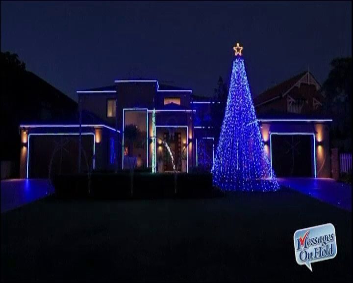 Las luces de Navidad bailan también al ritmo del »Gangnam Style»