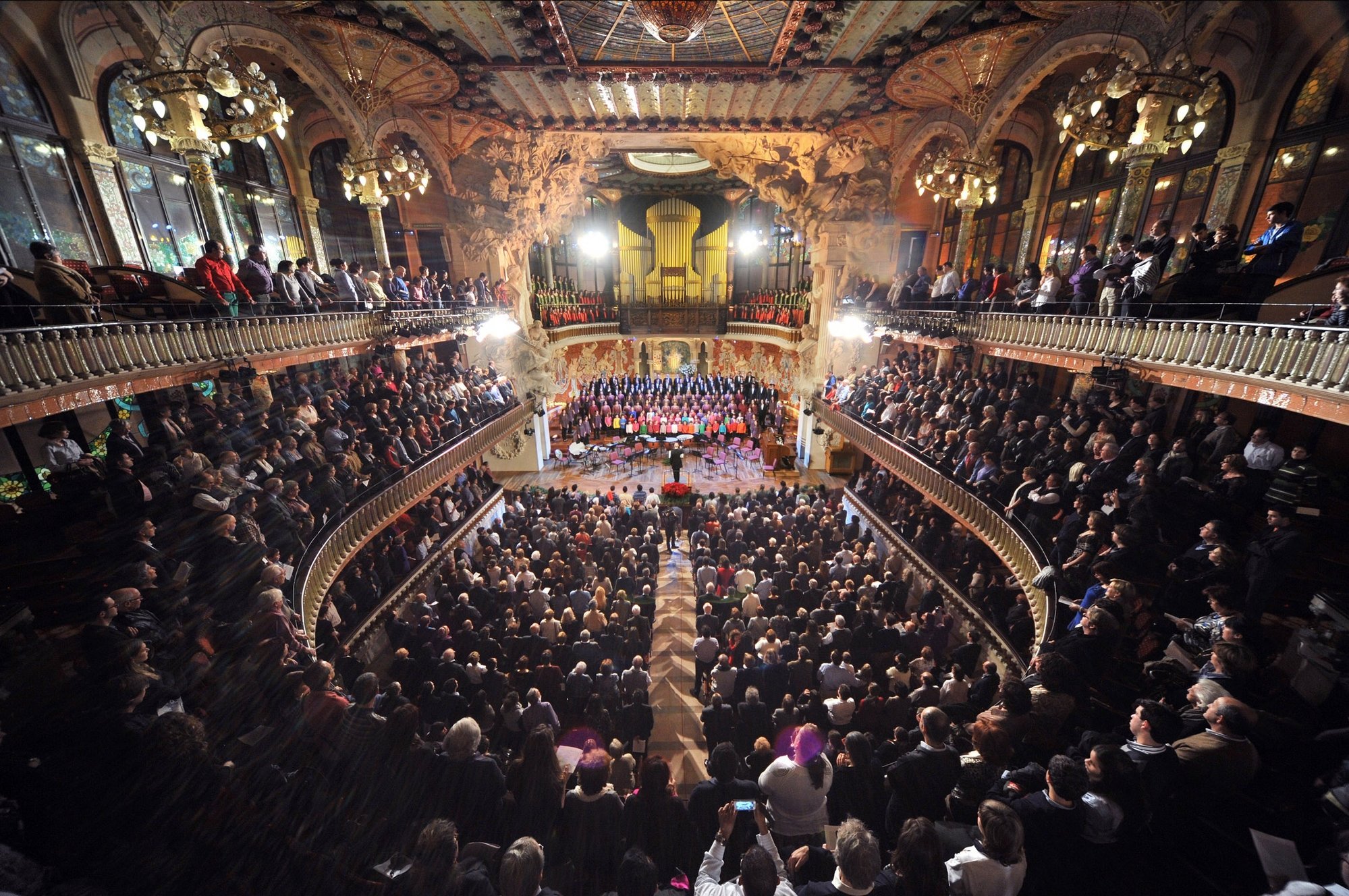 El Palau de la Música Catalana ofrecerá un 99 Concert de Sant Esteve con tradición y jazz