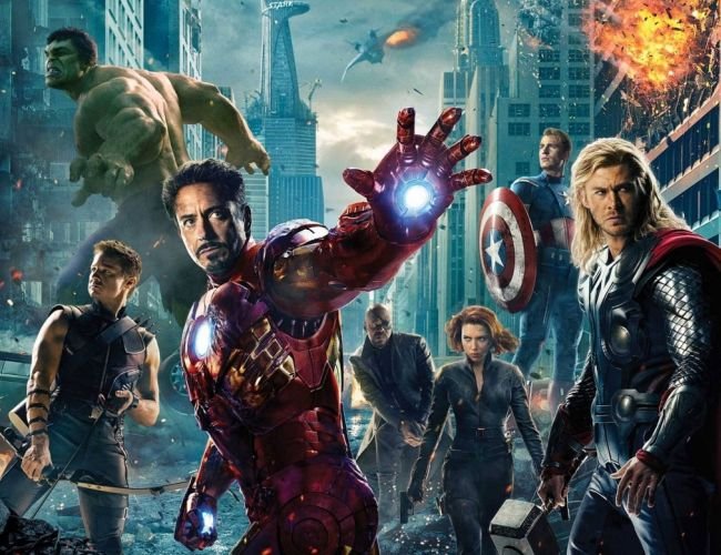 Los superhéroes se convierten en las películas más taquilleras de 2012