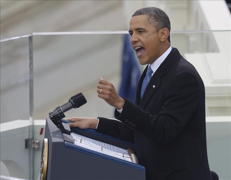 Un Obama seguro, sonriente y recto convence con un discurso de unidad, humildad e igualdad