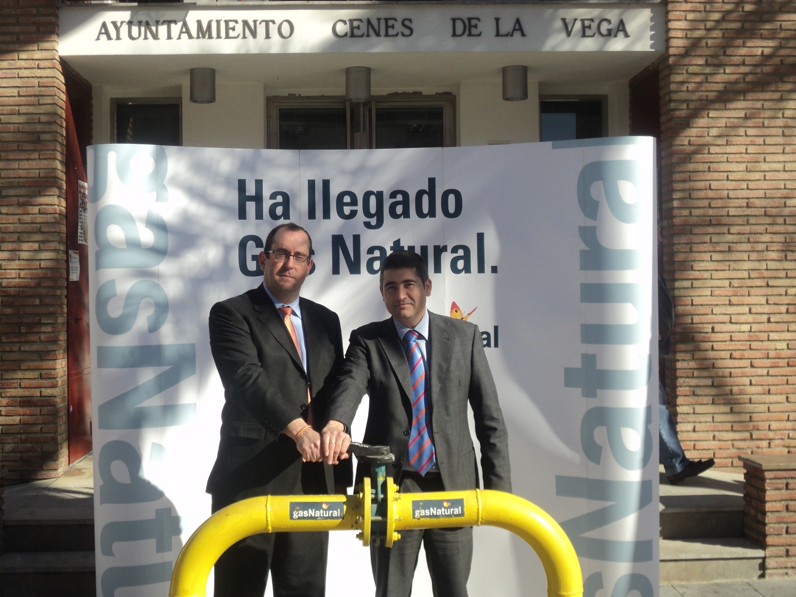 Gas Natural Andalucía invertirá 600.000 euros para llevar el suministro a Cenes de la Vega