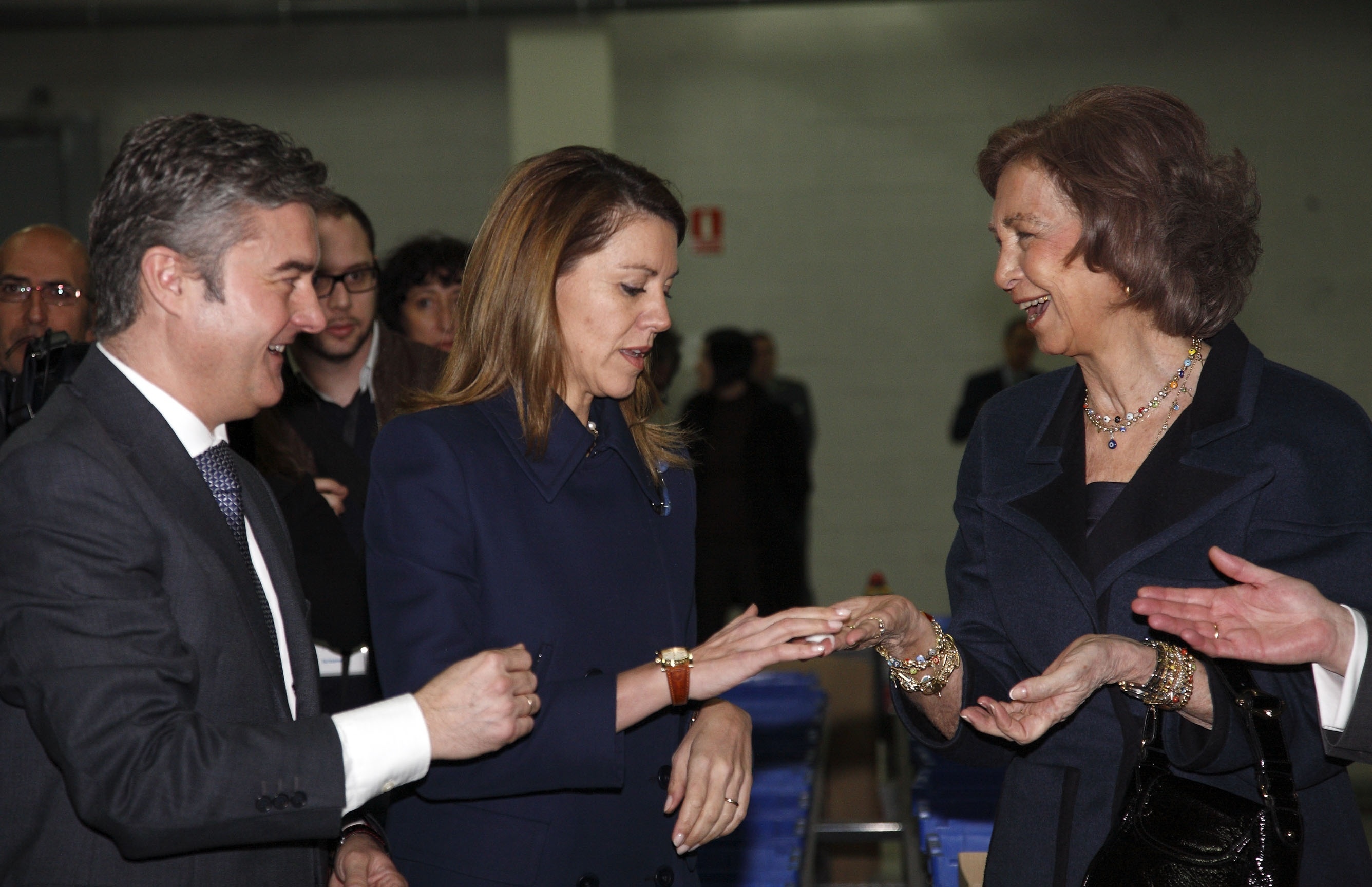 La Reina Sofía inaugura la ampliación de la plataforma logística de Farmavenix en Marchamalo (Guadalajara)