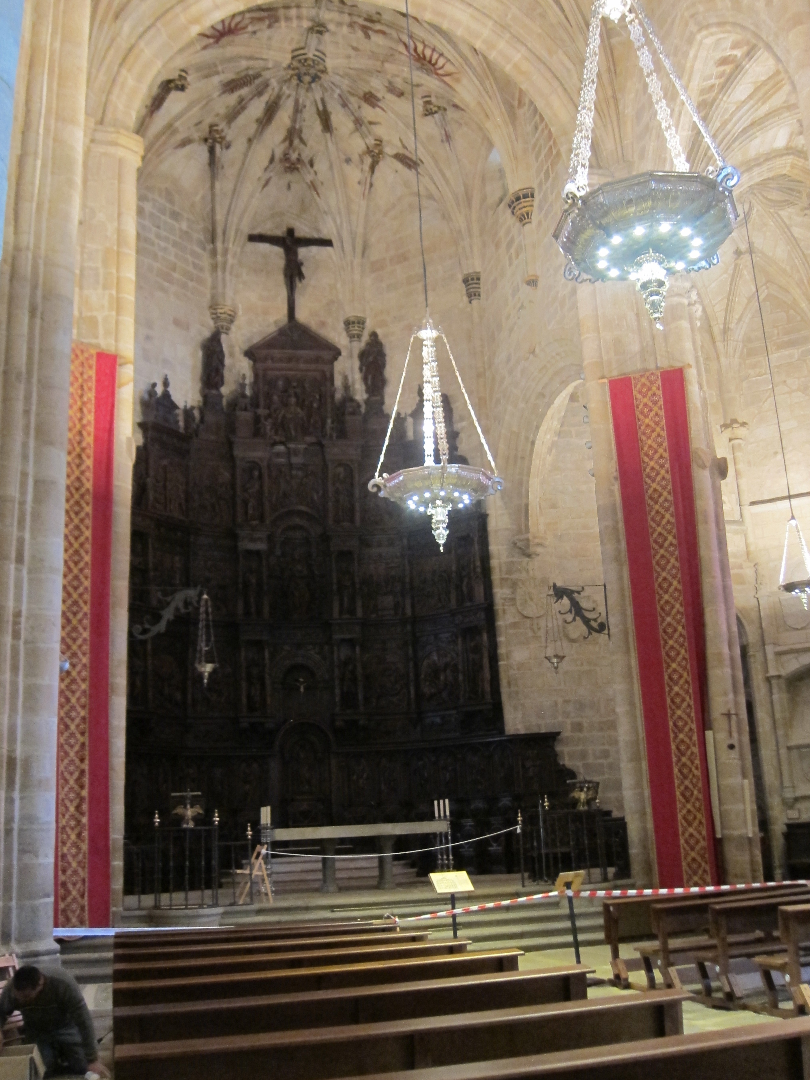 La concatedral de Santa María de Cáceres retoma su normalidad tras la obras de restauración que han durado un año