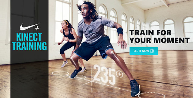 Nuevos ejercicios de entrenamiento de fuerza para Nike+ Kinect Training