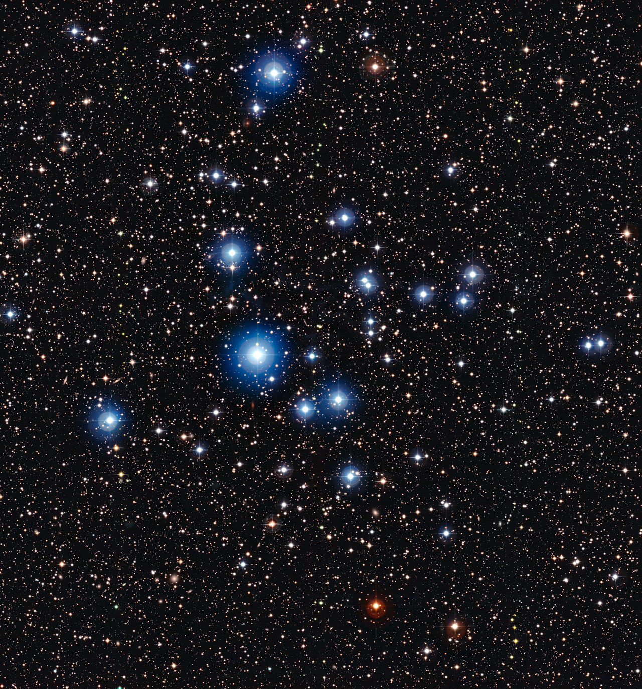 Así se ven las estrellas más jóvenes del universo… ¡de 35 millones de años!