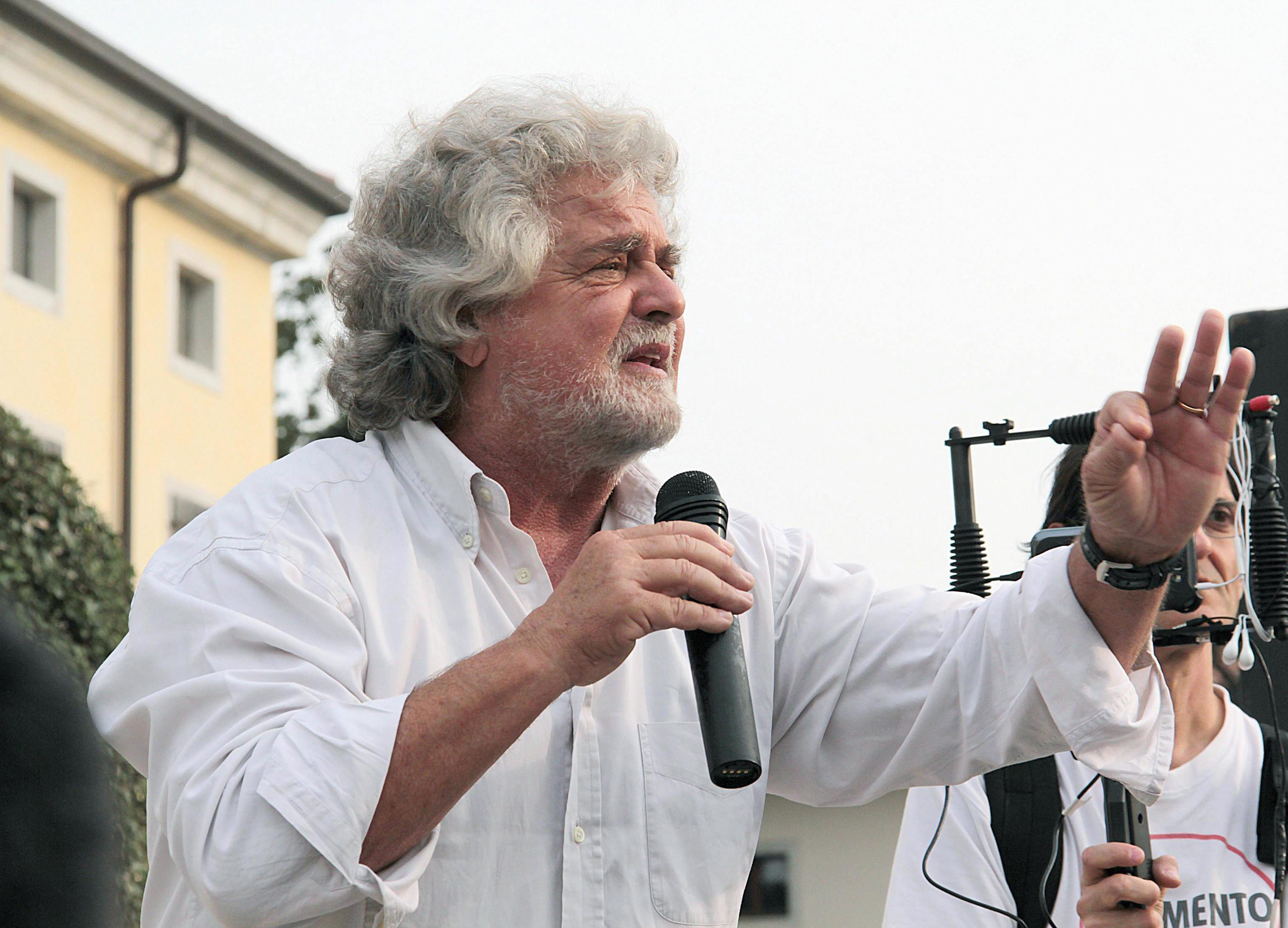 Beppe Grillo advierte de que Italia entrará en bancarrota en otoño