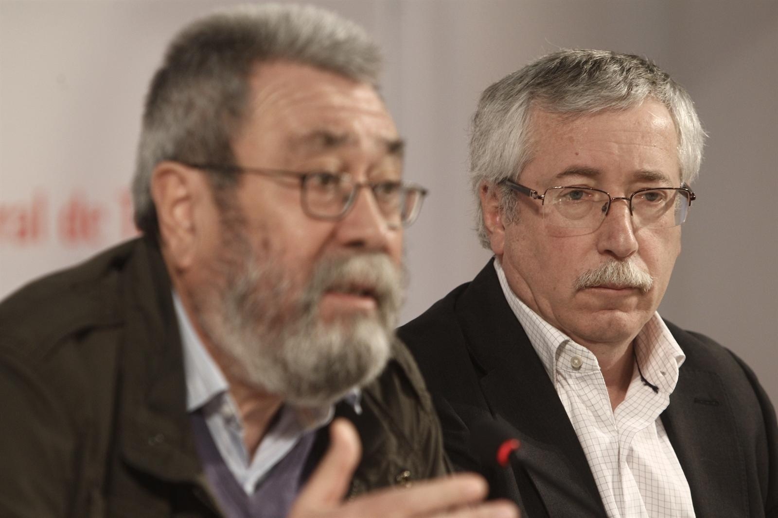 (Ampl.) Toxo y Méndez piden una subida temporal de cotizaciones para no tocar el Fondo de Reserva