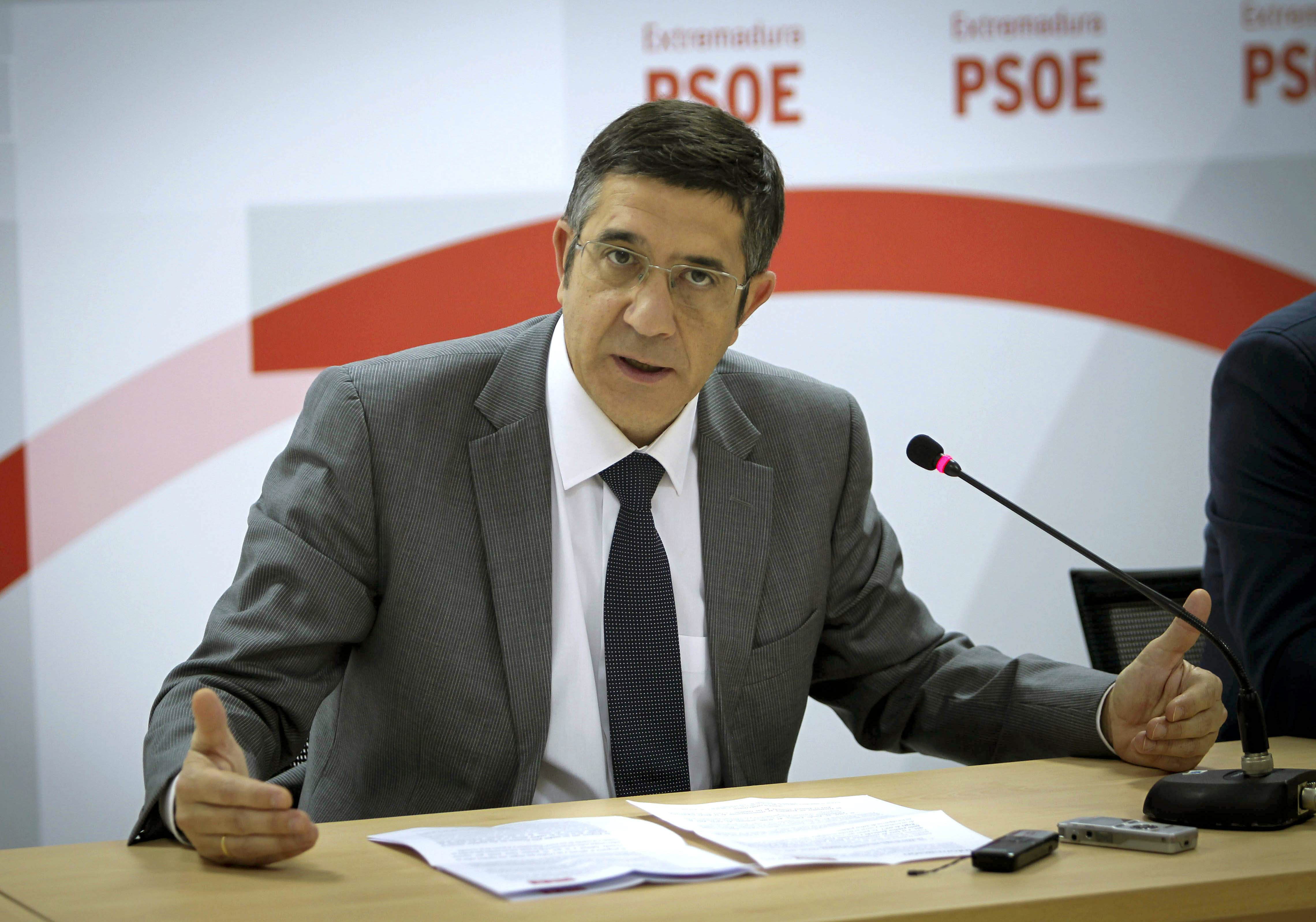 Patxi López expone hoy en Madrid su visión sobre el PSOE