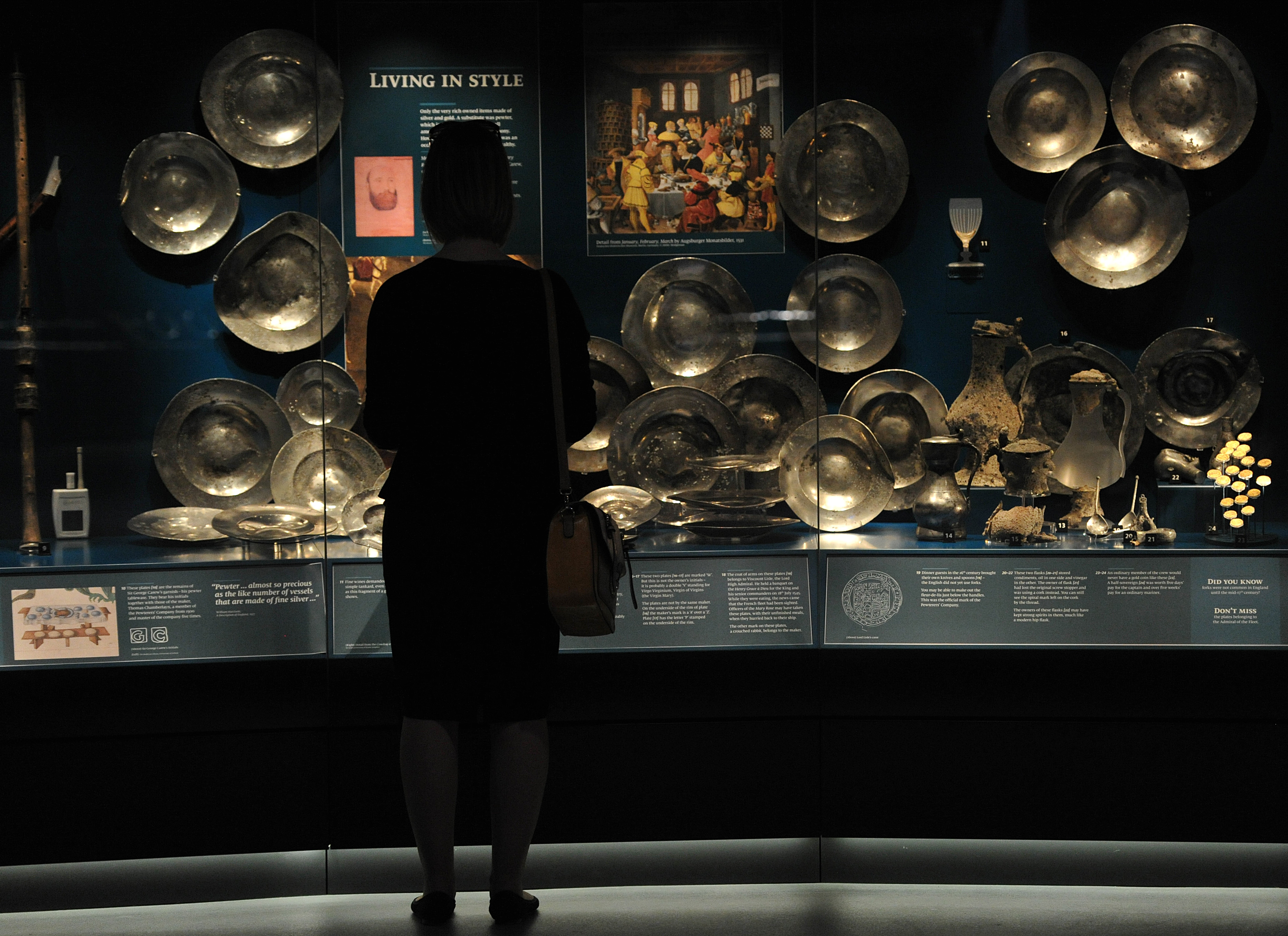 Un museo en Inglaterra reune los tesoros del barco de Enrique VIII hundido »Mary Rose»