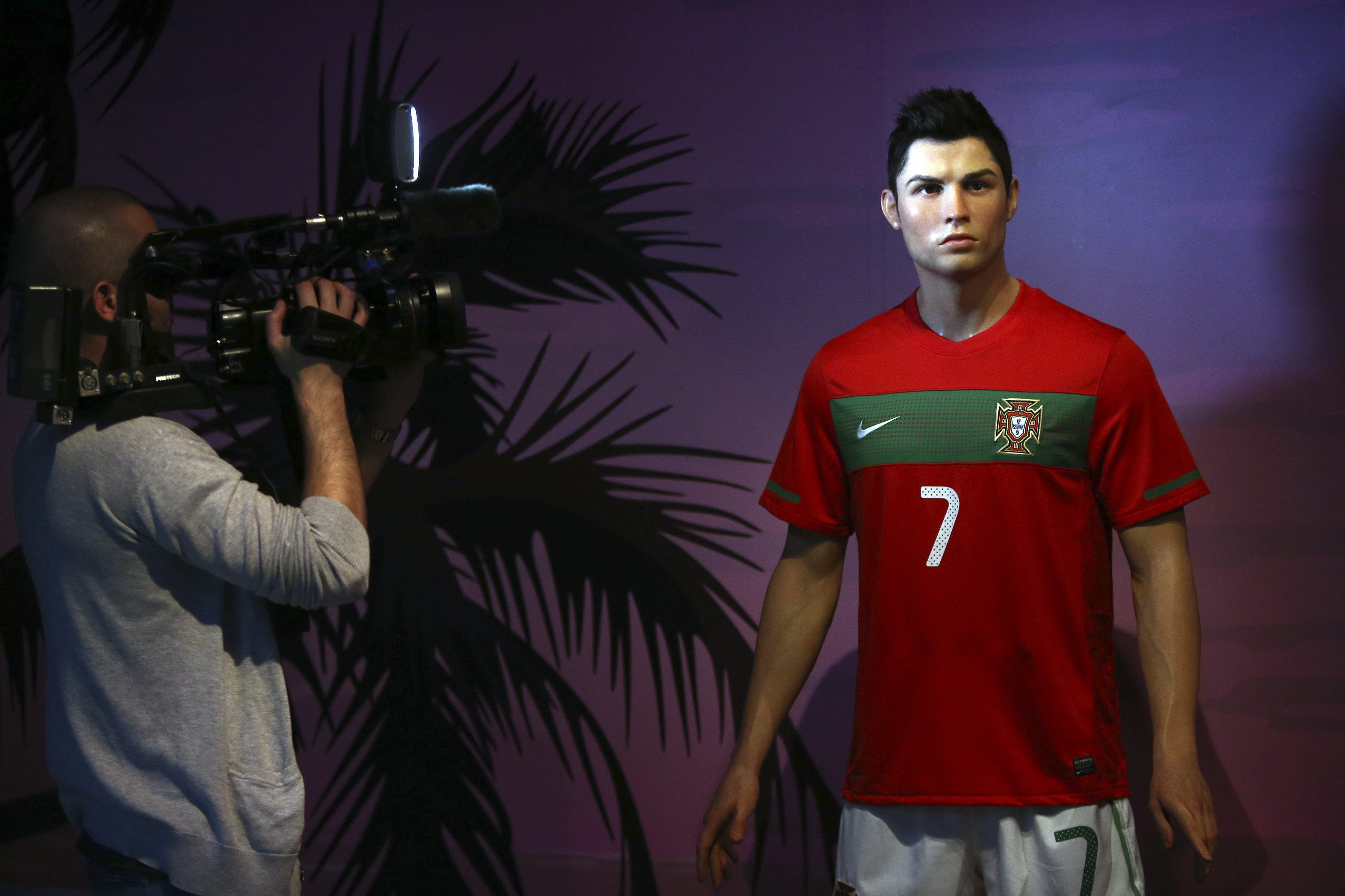 Cristiano Ronaldo ficha por el Museo de Cera de Madrid