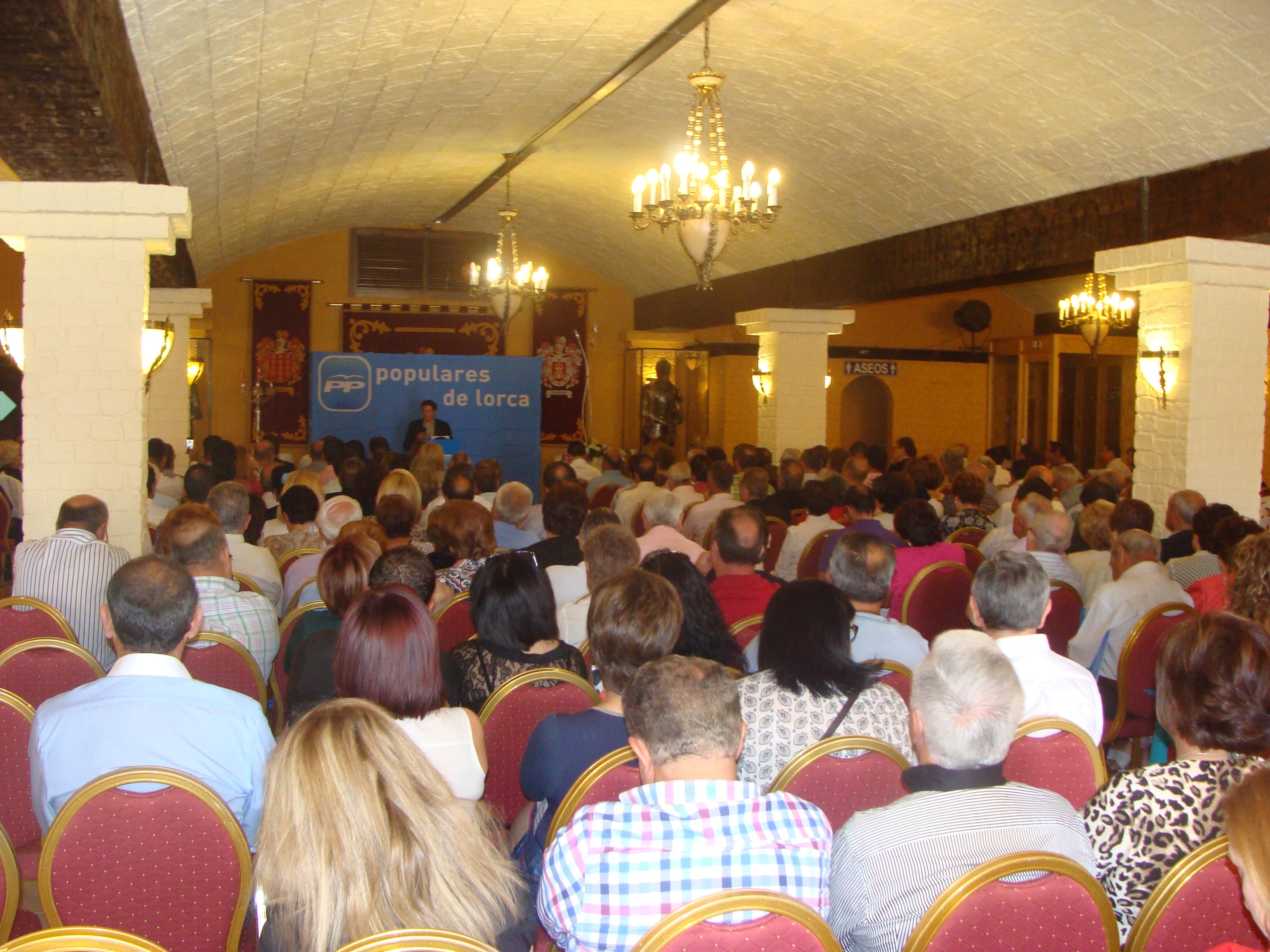 Más de 400 afiliados participan en la jornada de trabajo del Partido Popular de Lorca