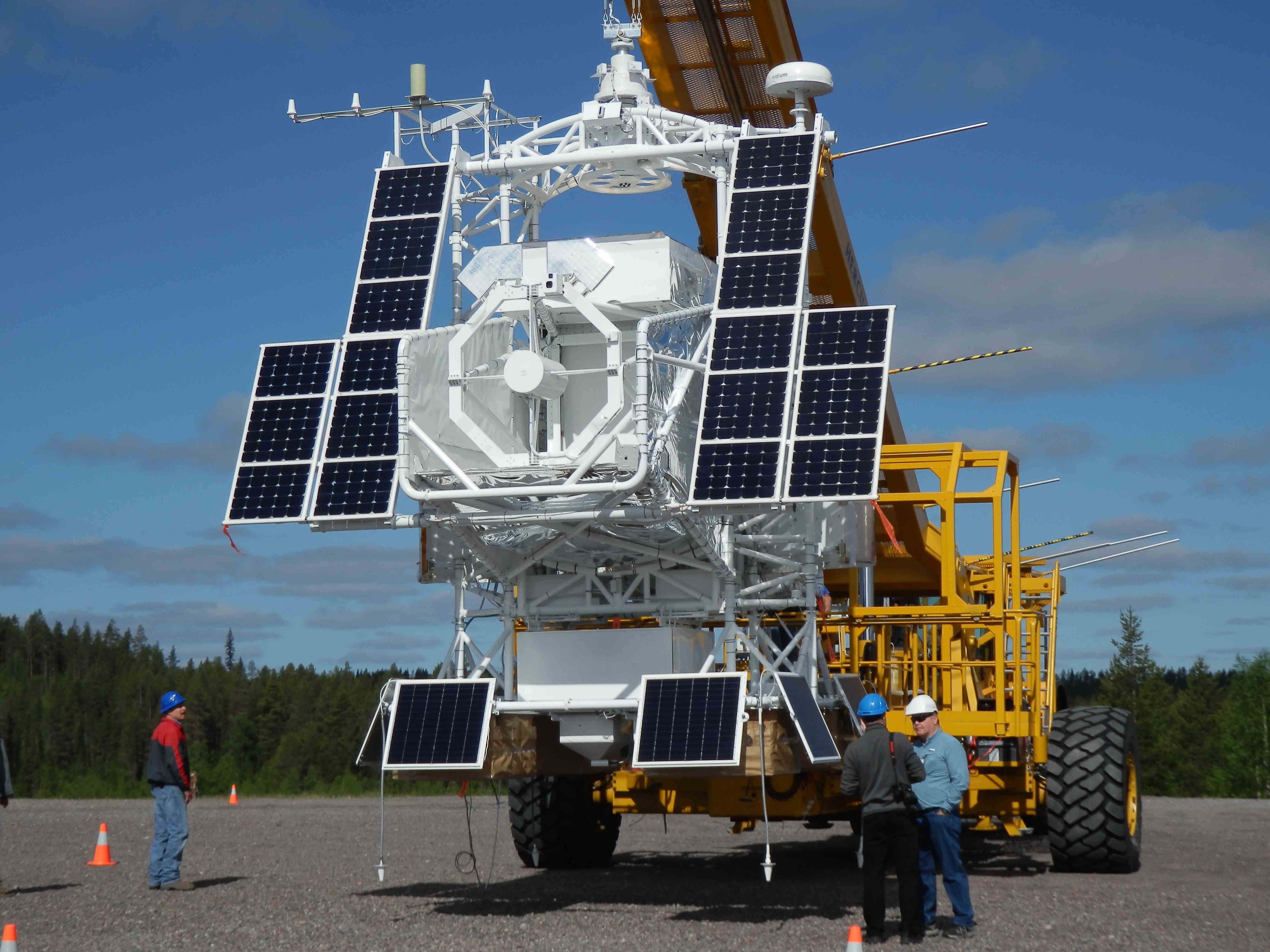 El telescopio SUNRISE surcará la estratosfera alrededor del Círculo Polar Ártico para investigar la superficie solar