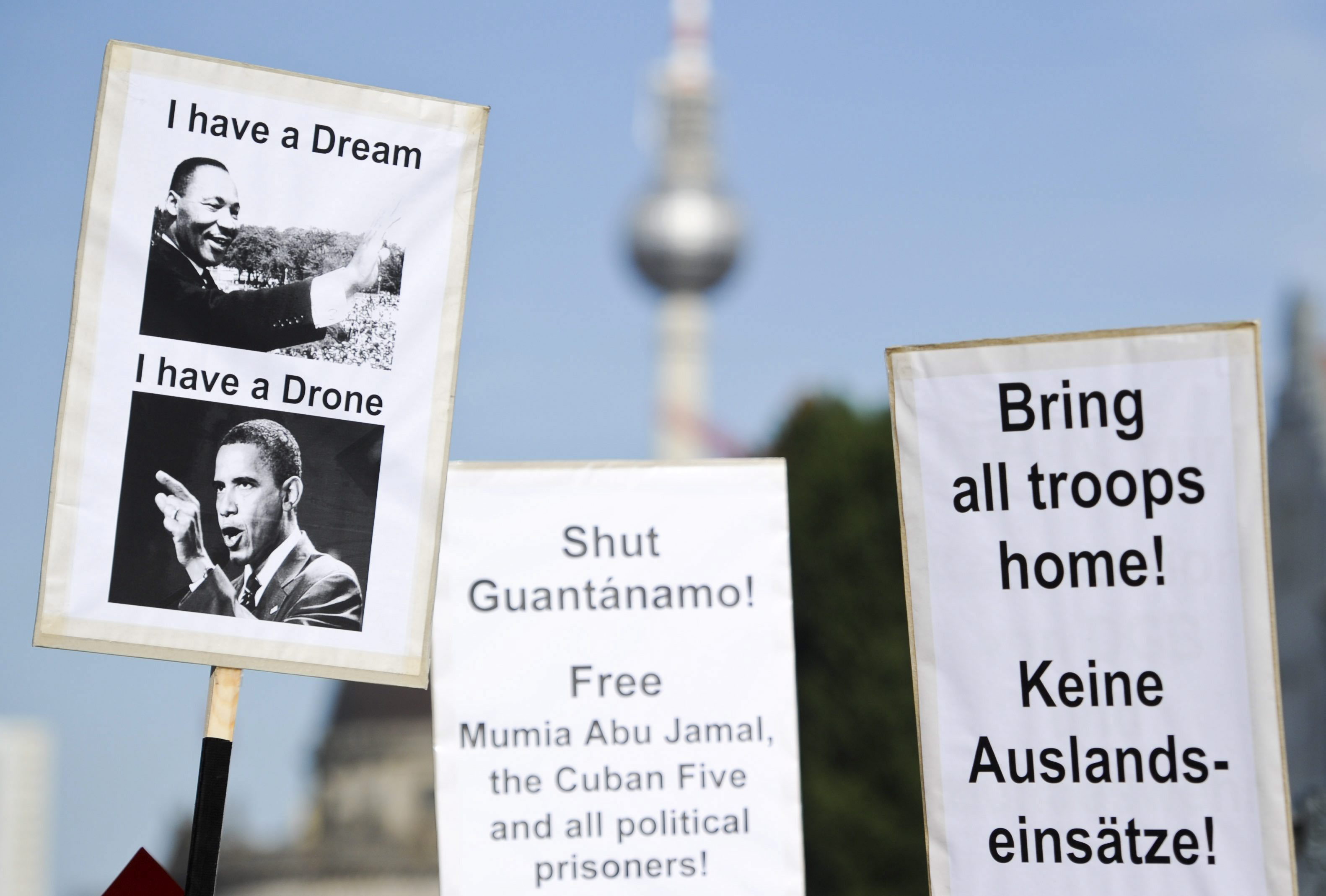 Berlín se blinda para la visita de Barack Obama