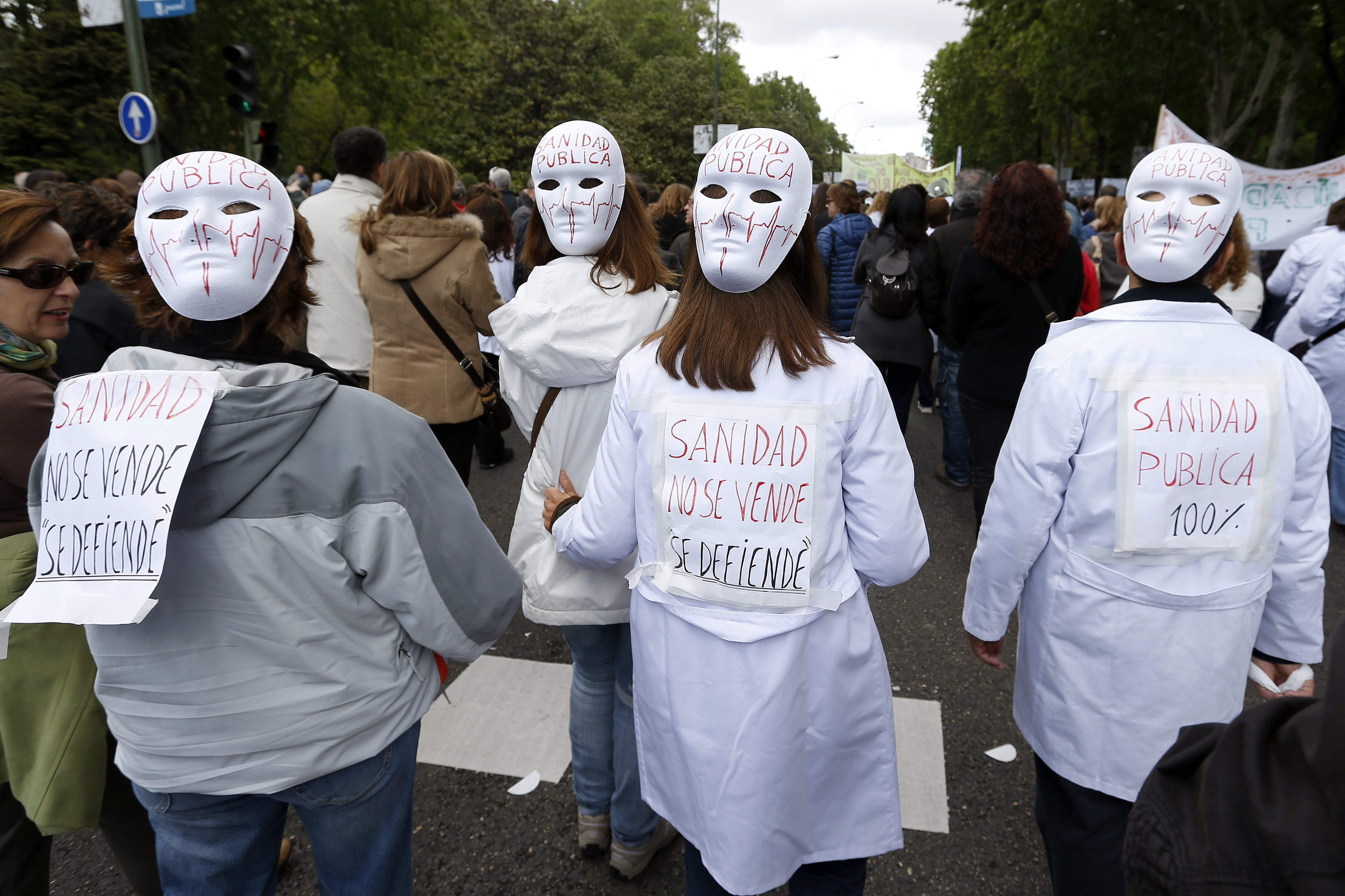 Liberados diez de los catorce detenidos por ocupar  un centro de salud en Vallecas (Madrid)