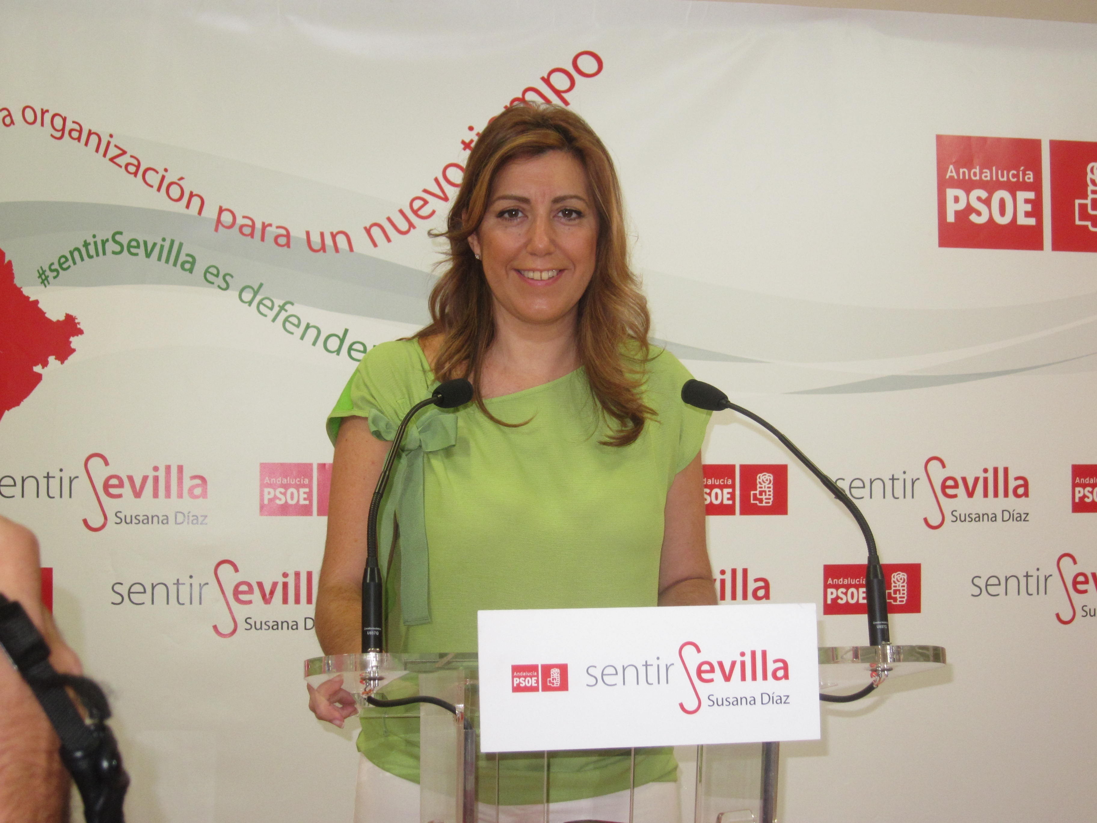 Susana Díaz, número dos de Griñán que representa una nueva era en el PSOE
