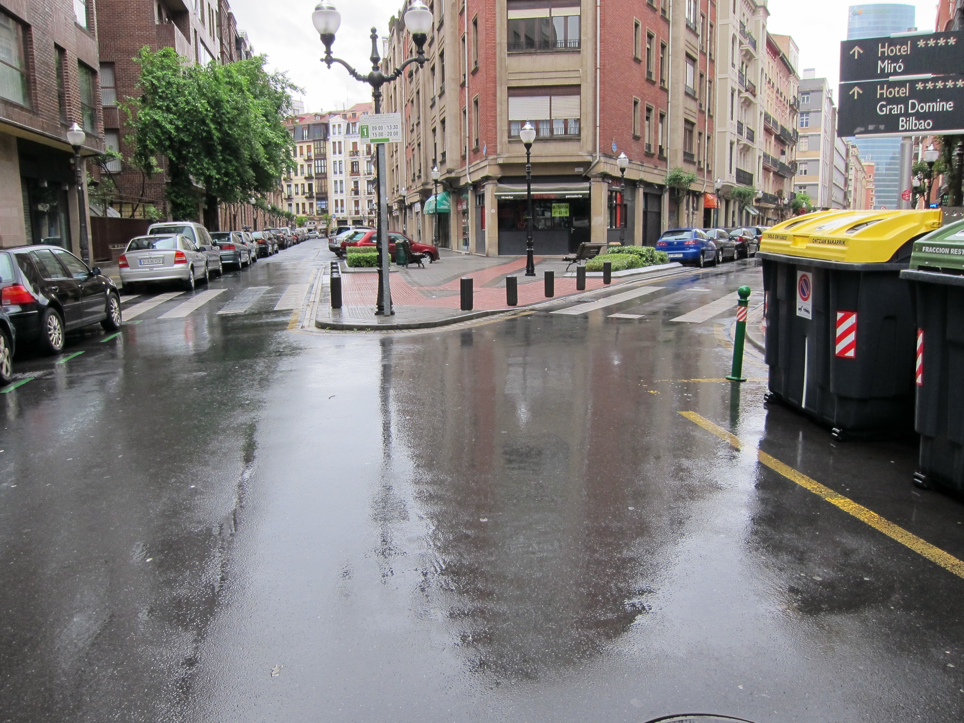 Gobierno vasco activa el aviso amarillo por precipitaciones intensas para el viernes por la tarde y el sábado