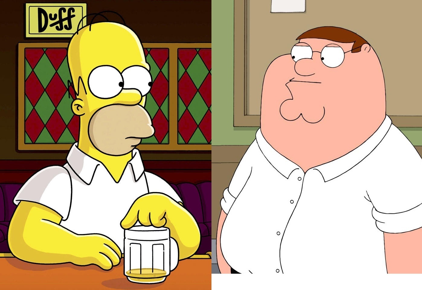 Los Simpson se cuelan en Padre de familia
