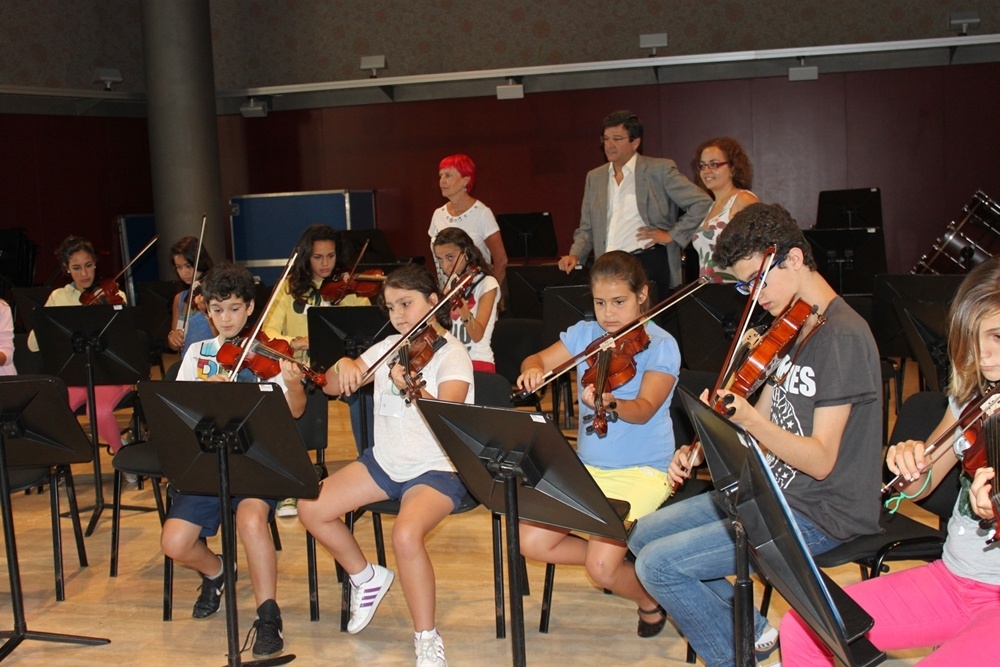 Más de 150 niños disfrutan del IV Curso Musical de Verano en Gran Canaria en el Auditorio Aldredo Kraus