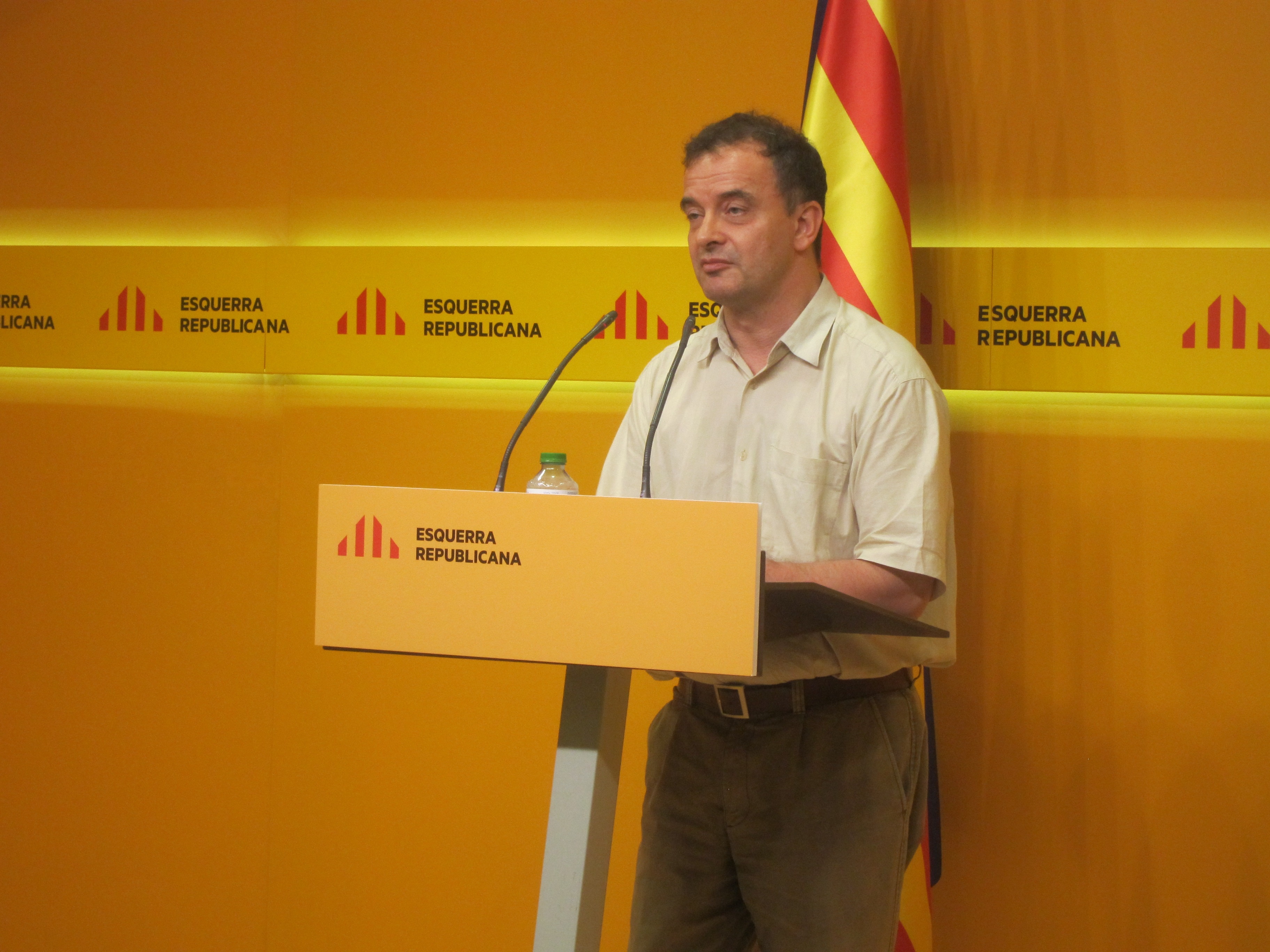 ERC cree que la carta de Mas a Rajoy es la «puesta de largo de Cataluña»