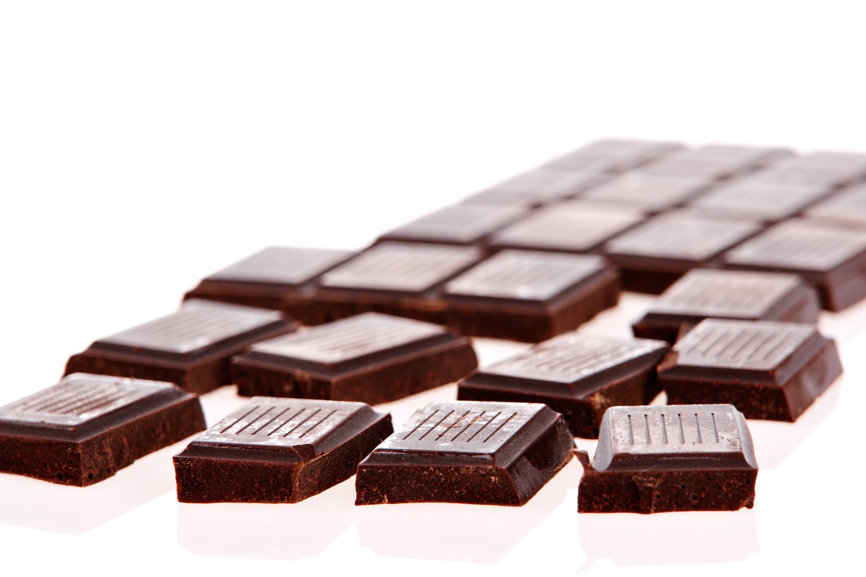 El chocolate con leche y el amargo tienen la misma cantidad de calorías