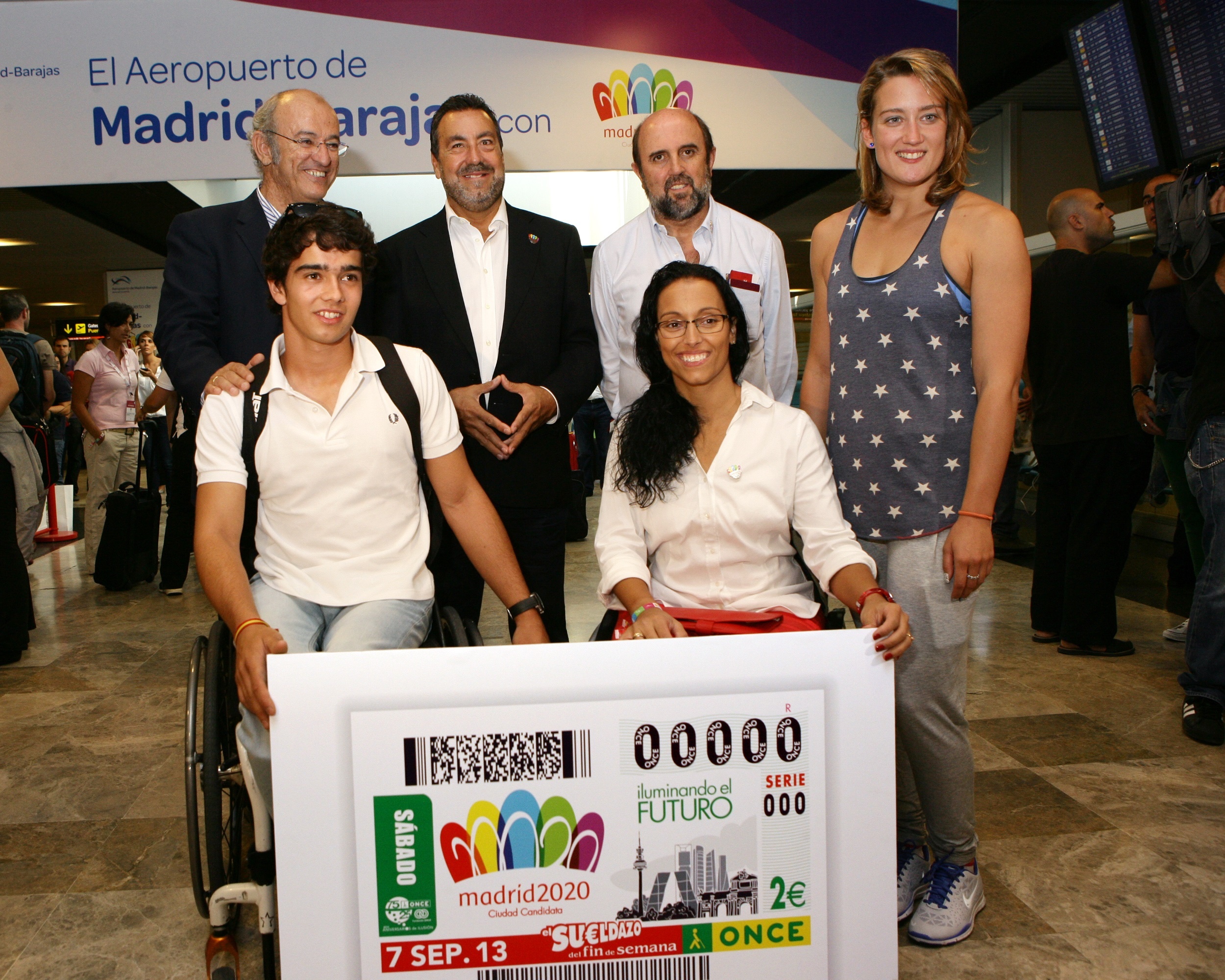 La ONCE dedica el cupón del sábado a la candidatura de Madrid 2020