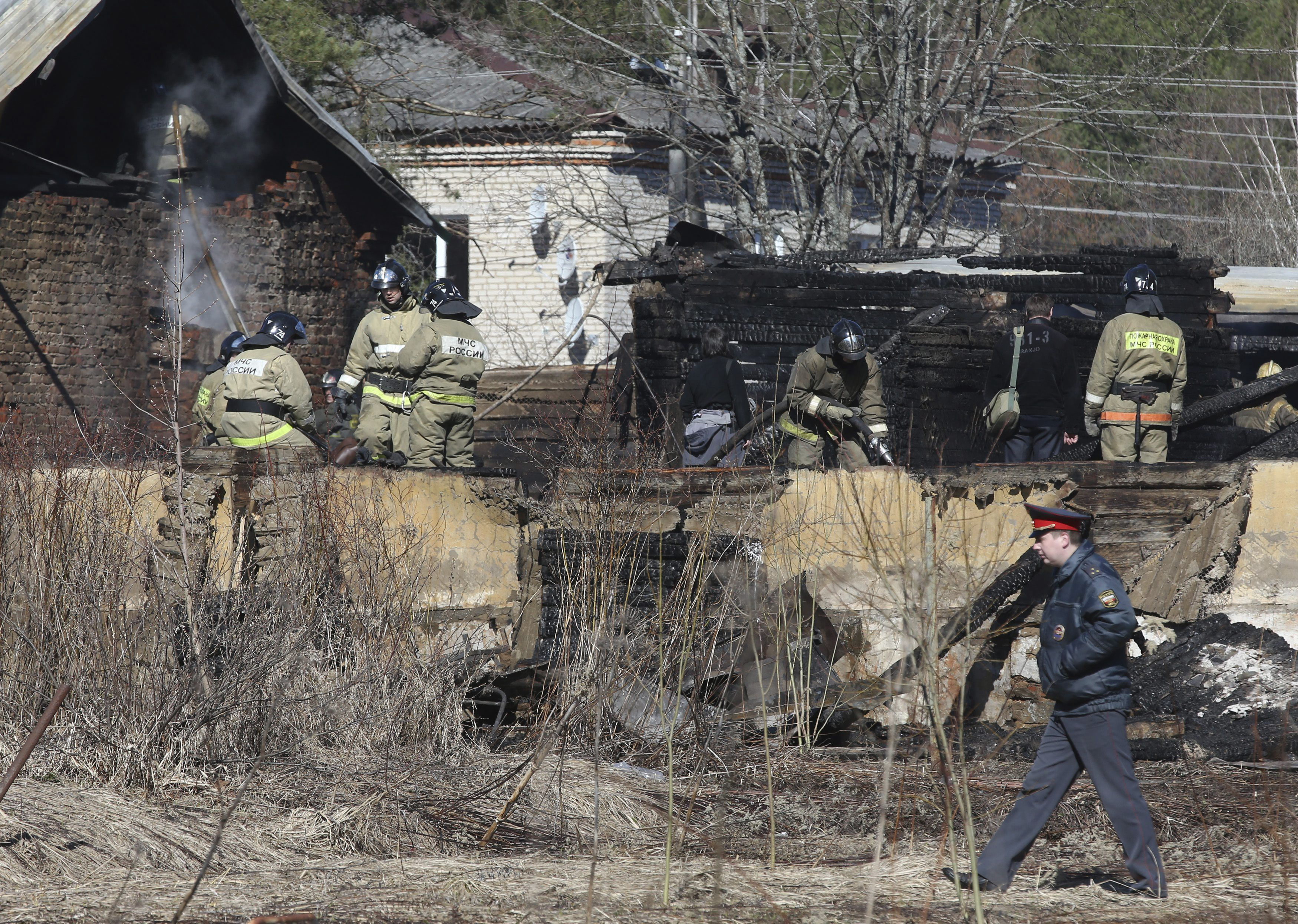 Al menos catorce muertos tras el incendio de un psiquiátrico en Rusia