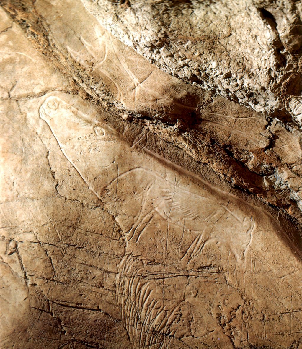 Datan en Altxerri las pinturas rupestres más antiguas de Europa