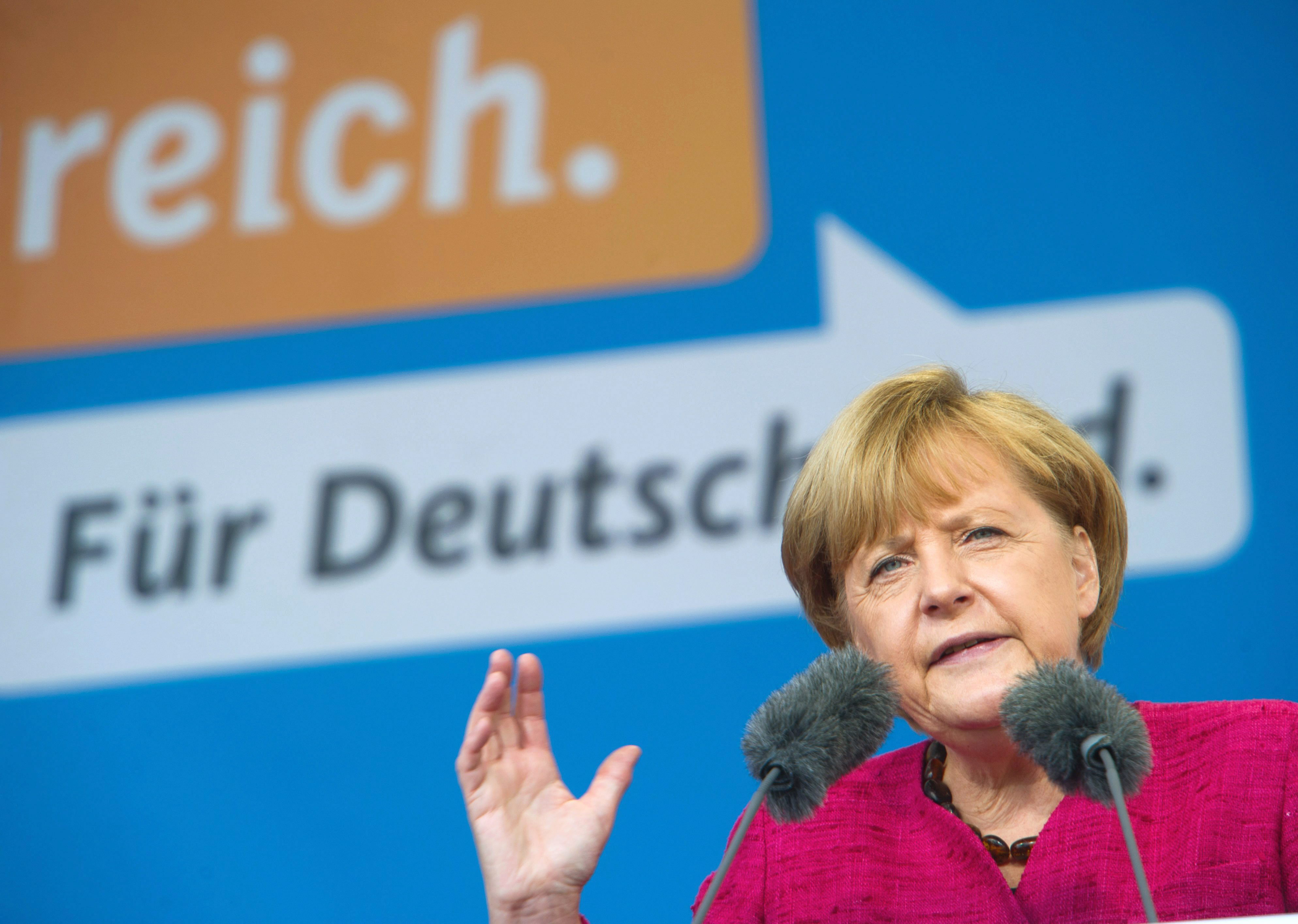 Merkel logra el mejor resultado de la CDU desde la era de Heltmut Kohl