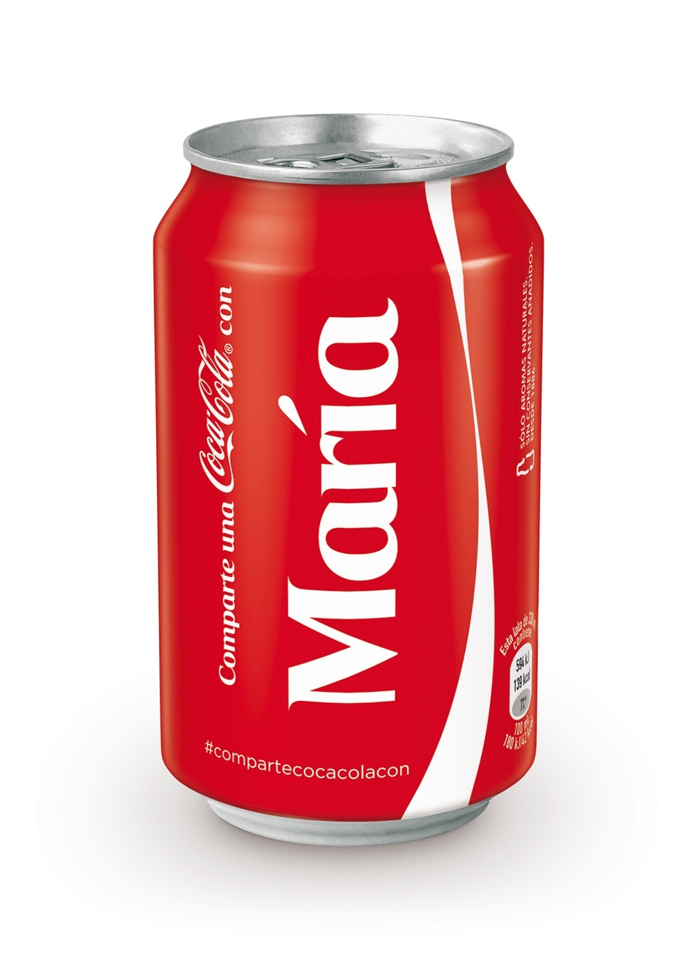 Coca-Cola lanza una campaña para personalizar las latas con los nombres más comunes de los españoles