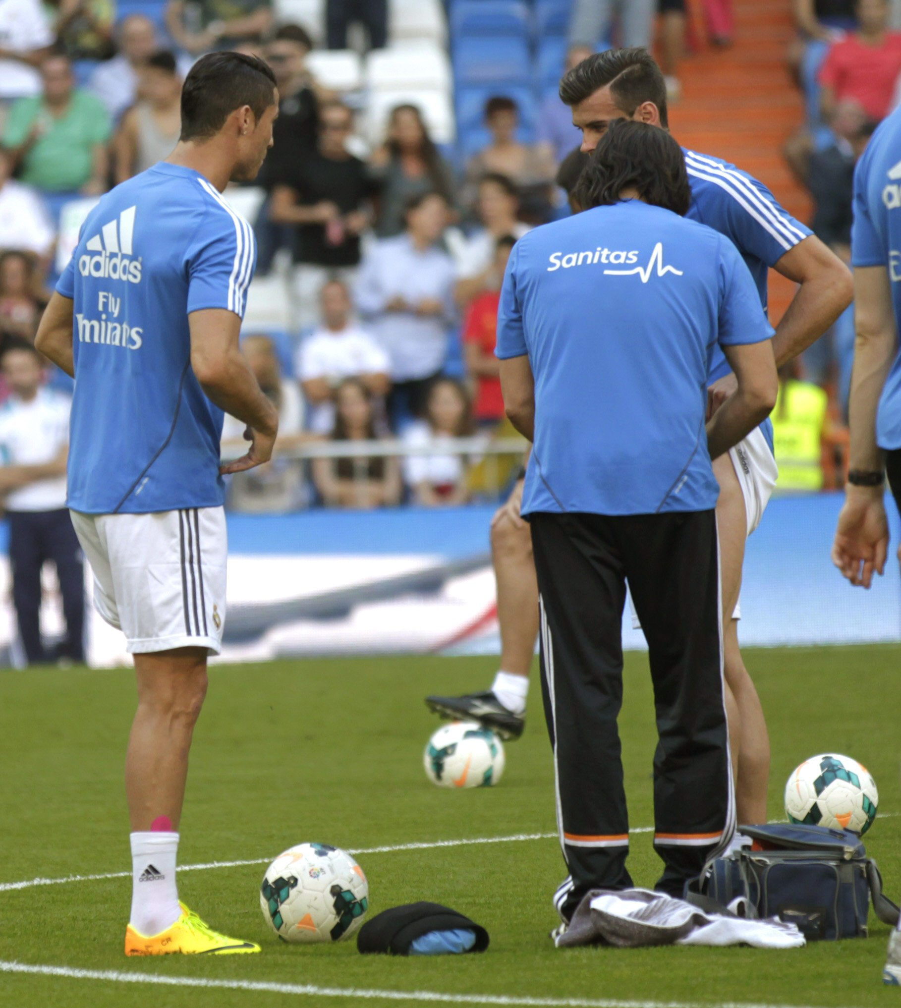 Gareth Bale sufre una sobrecarga muscular en el muslo izquierdo