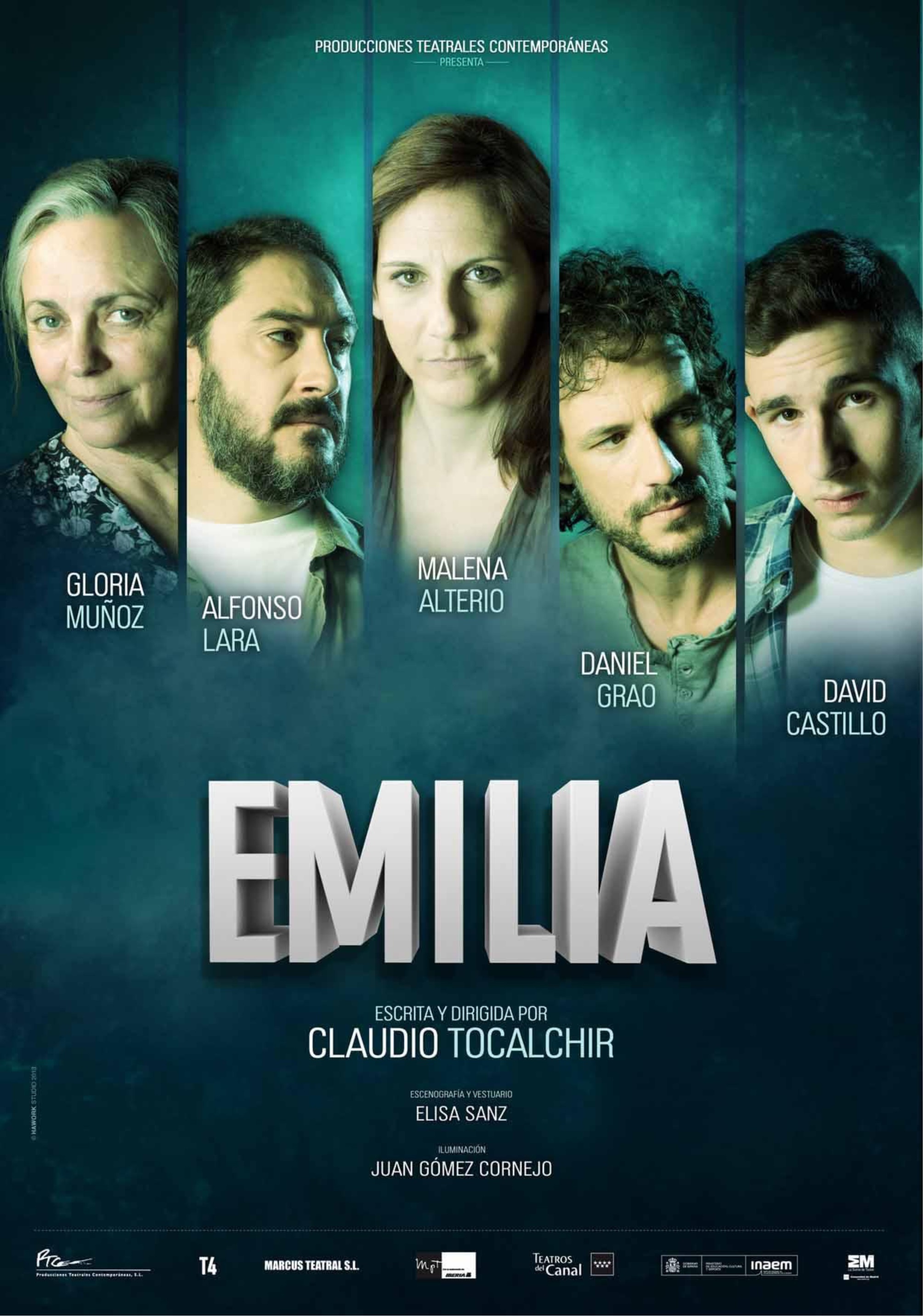 El Teatro Jovellanos acogerá este sábado la obra »Emilia»