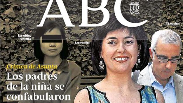 Los padres de Asunta diseñaron su asesinato con todo detalle, según ABC