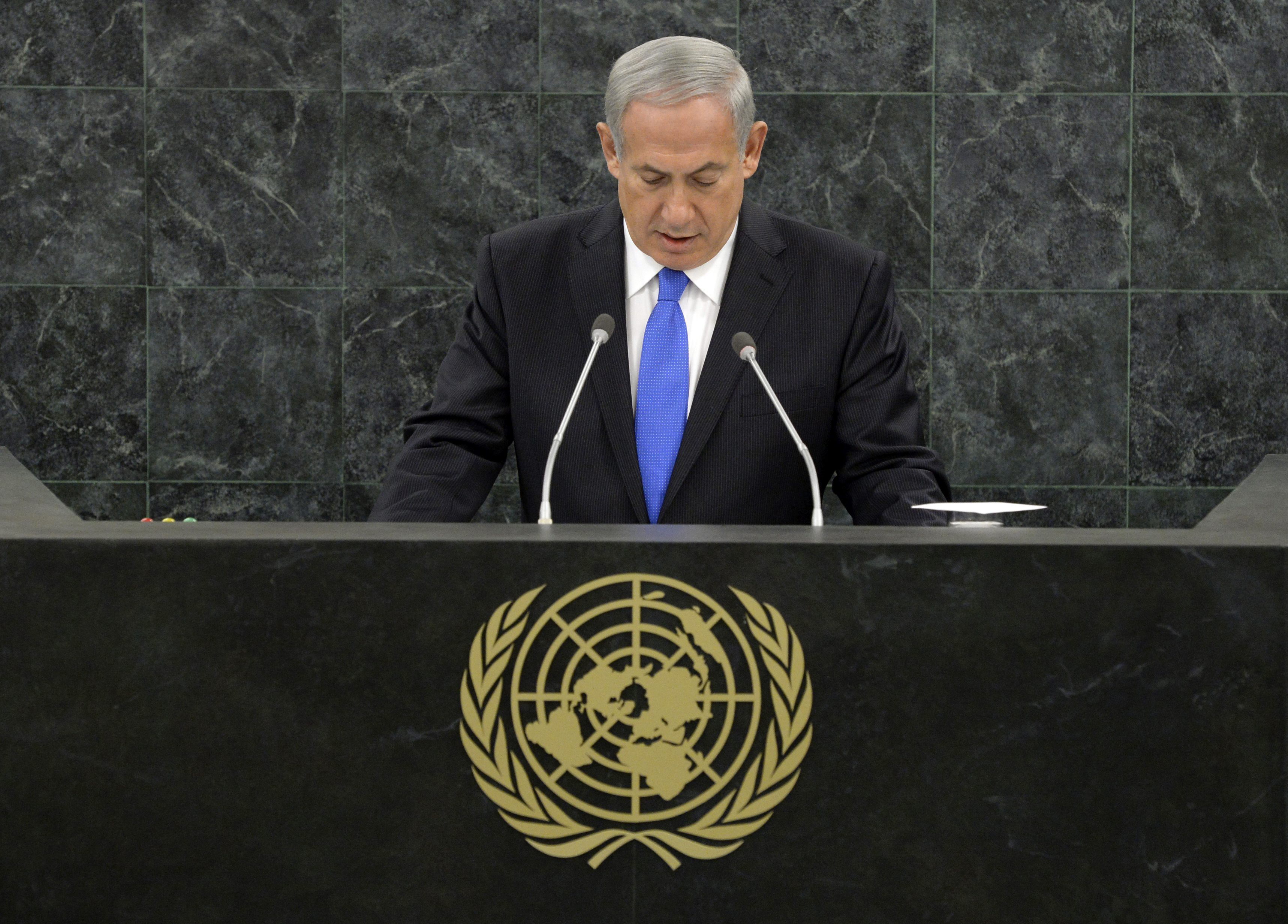 Netanyahu pide ante la ONU que se mantenga la presión sobre Irán