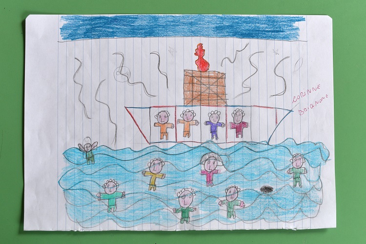 La tragedia del naufragio vista por los niños de Lampedusa