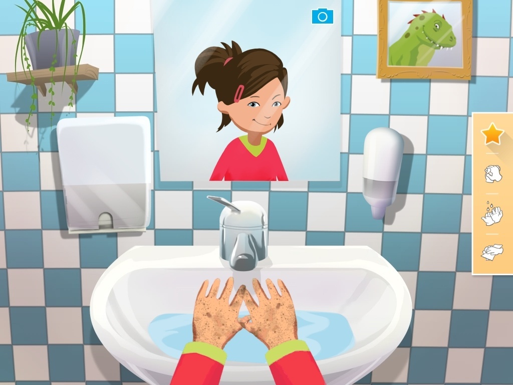 Desarrollan una »App» que enseña a los preescolares a cómo y cuándo lavarse las manos