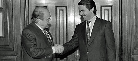 Aznar no se acuerda del Pacto del Majestic