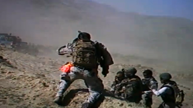 Un vídeo muestra en combate al Capitán Swenson, última Medalla de Honor de EEUU