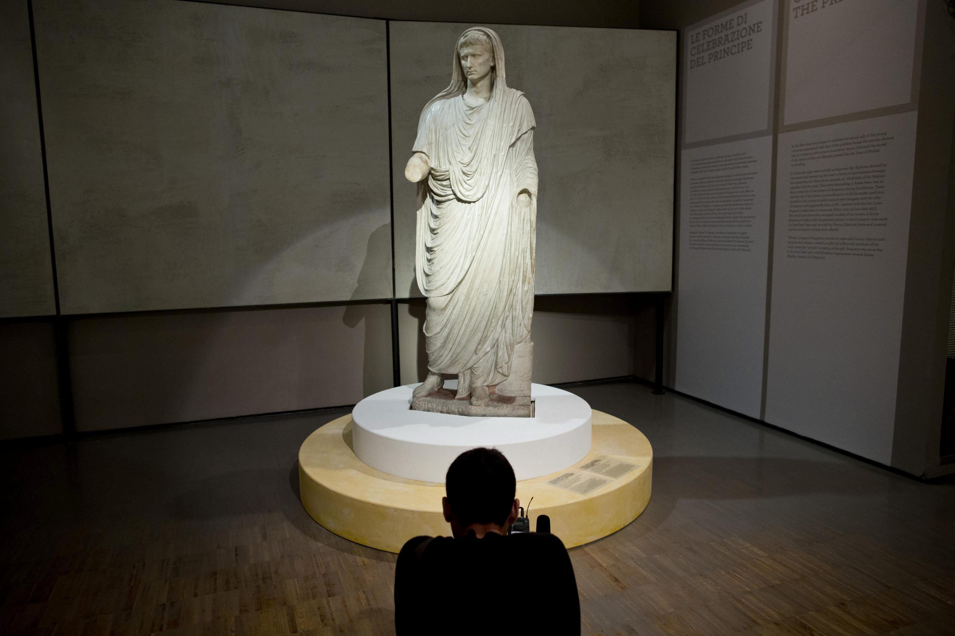 Roma celebra con una exposición los 2.000 años de la muerte de Augusto