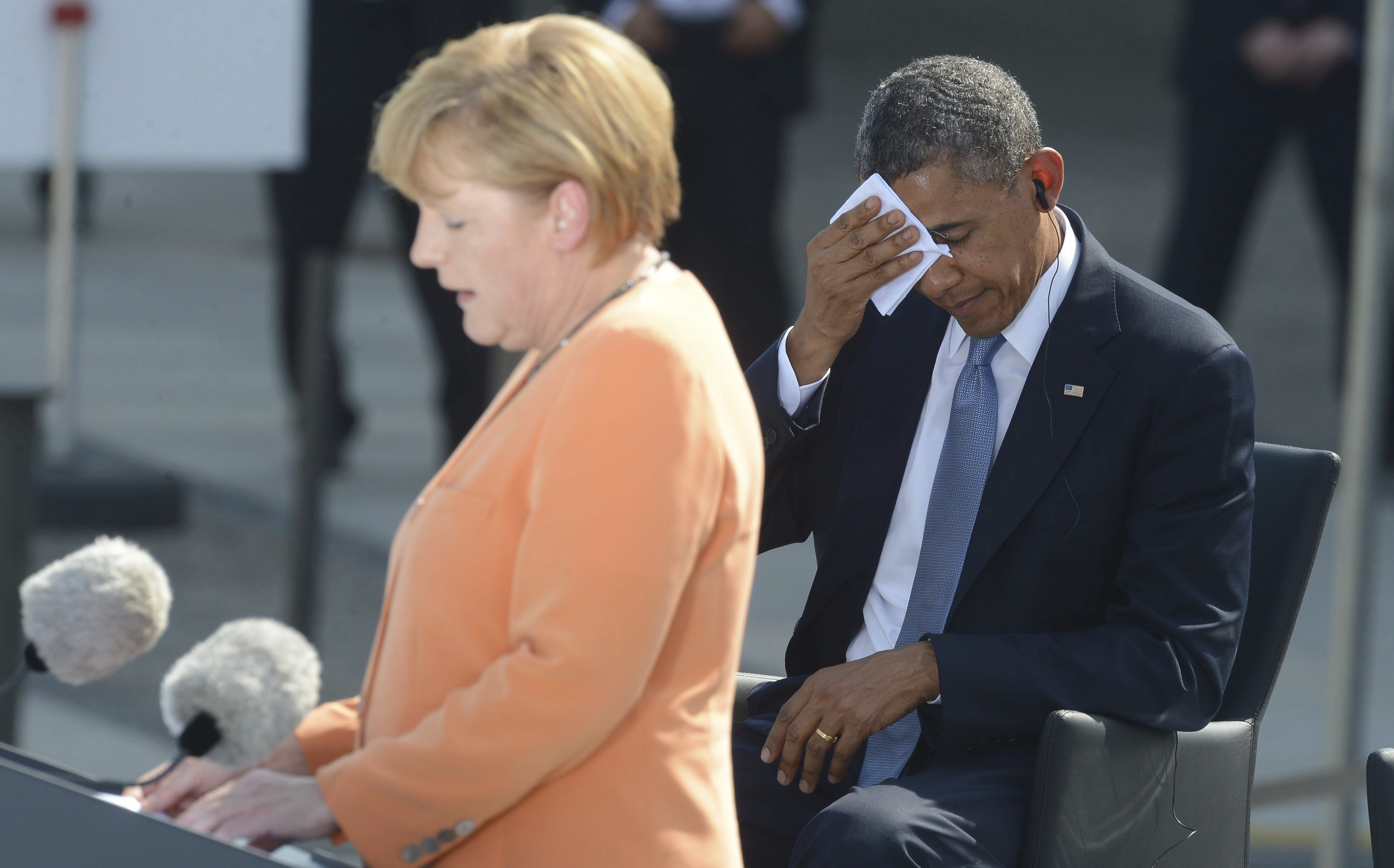 Merkel dice que «a los amigos no se les espía»