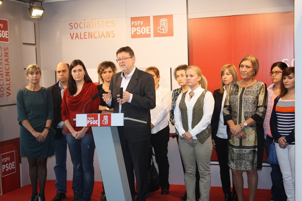 El PSPV propone que todas las sedes del PSOE ofrezcan atención y ayuda a las víctimas de violencia de género