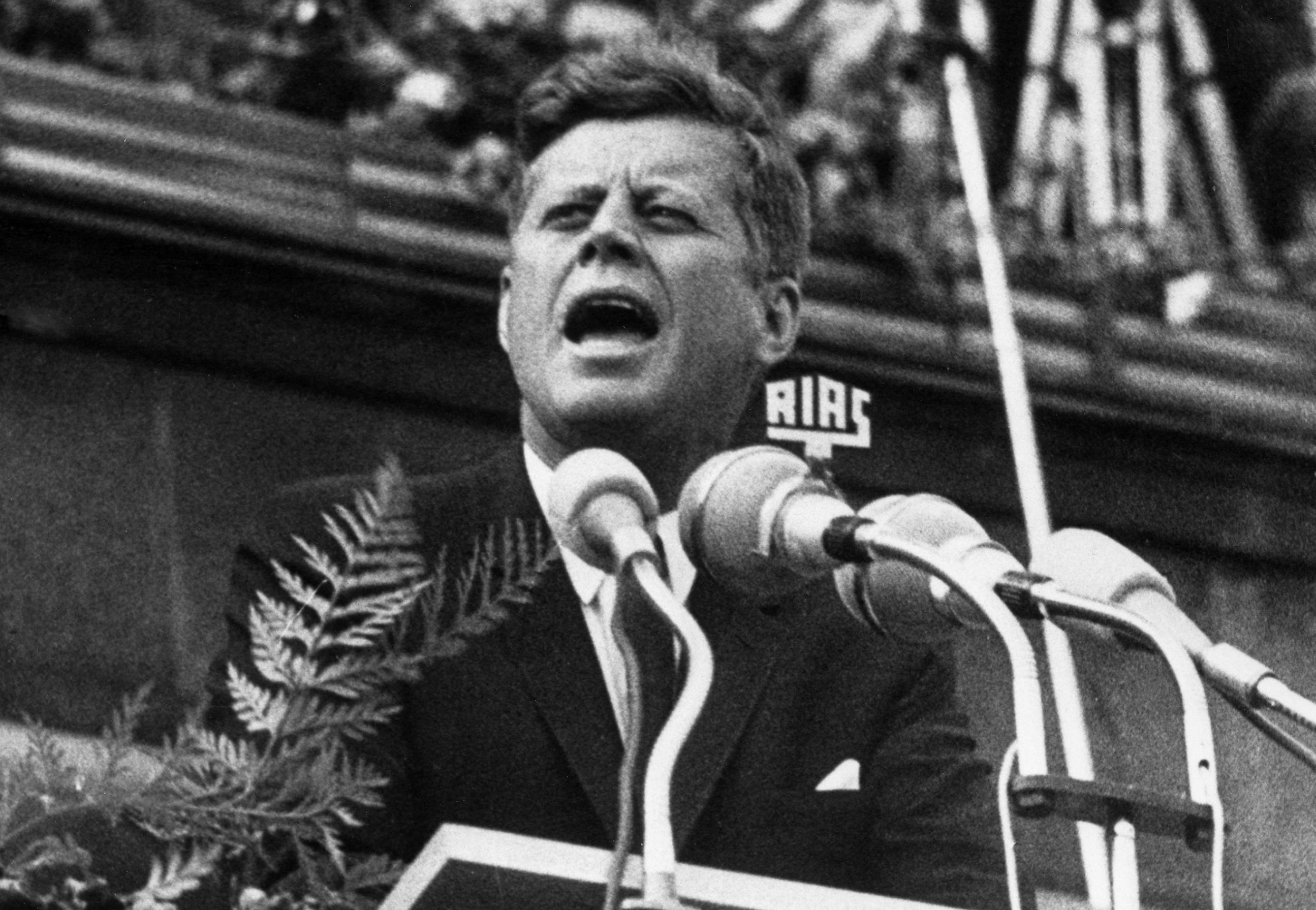 Kennedy, un orador brillante al que le gustaba dialogar con el público