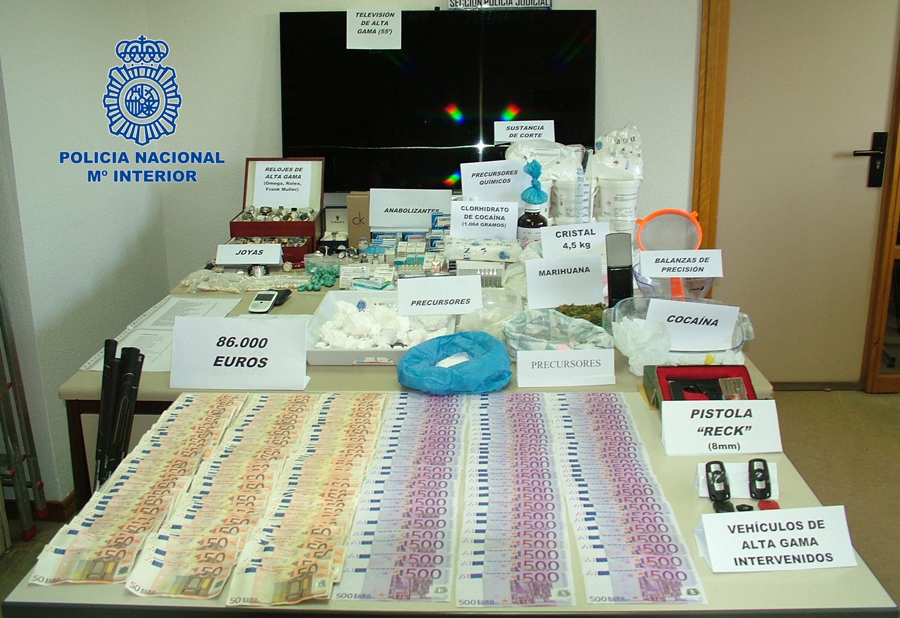 El Gobierno, la Fiscalía y el CGPJ firman mañana un convenio para la venta de barcos incautados en el tráfico de drogas