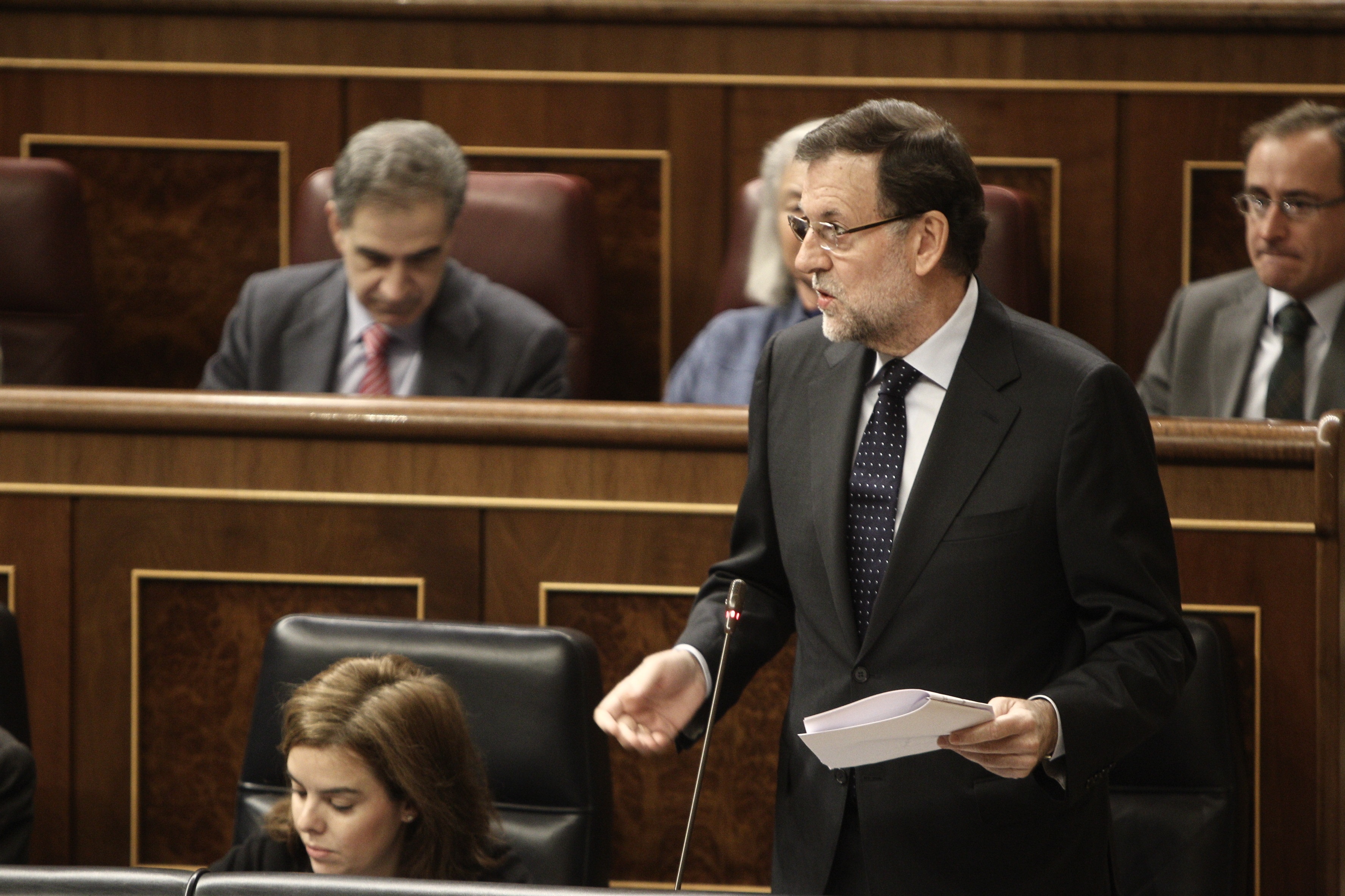 Rajoy: La Ley de Seguridad no busca «amordazar» sino «garantizar la libertad»