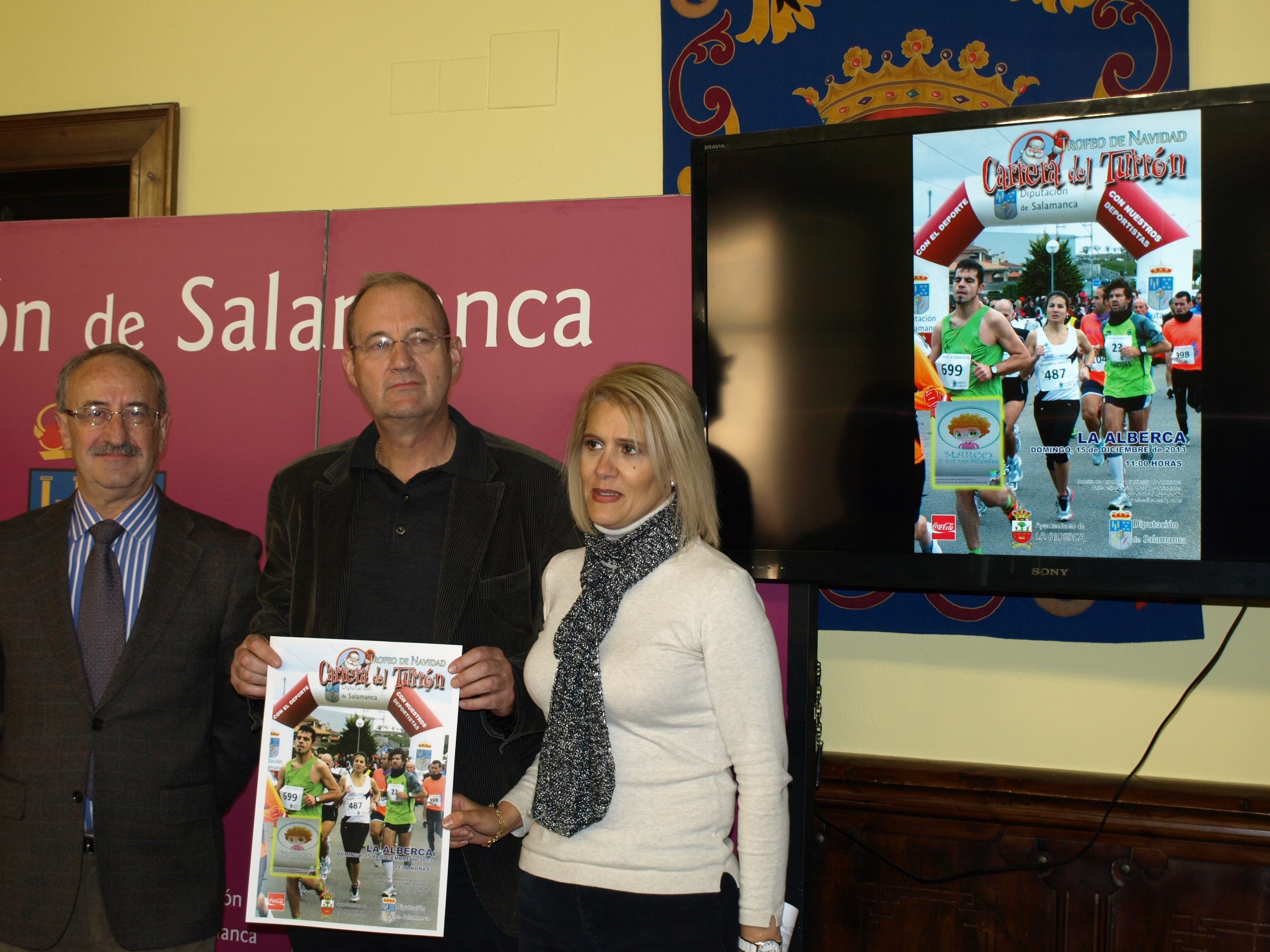Más de un millar de atletas correrá el próximo 15 de diciembre en la »Carrera del Turrón» de La Alberca (Salamanca)